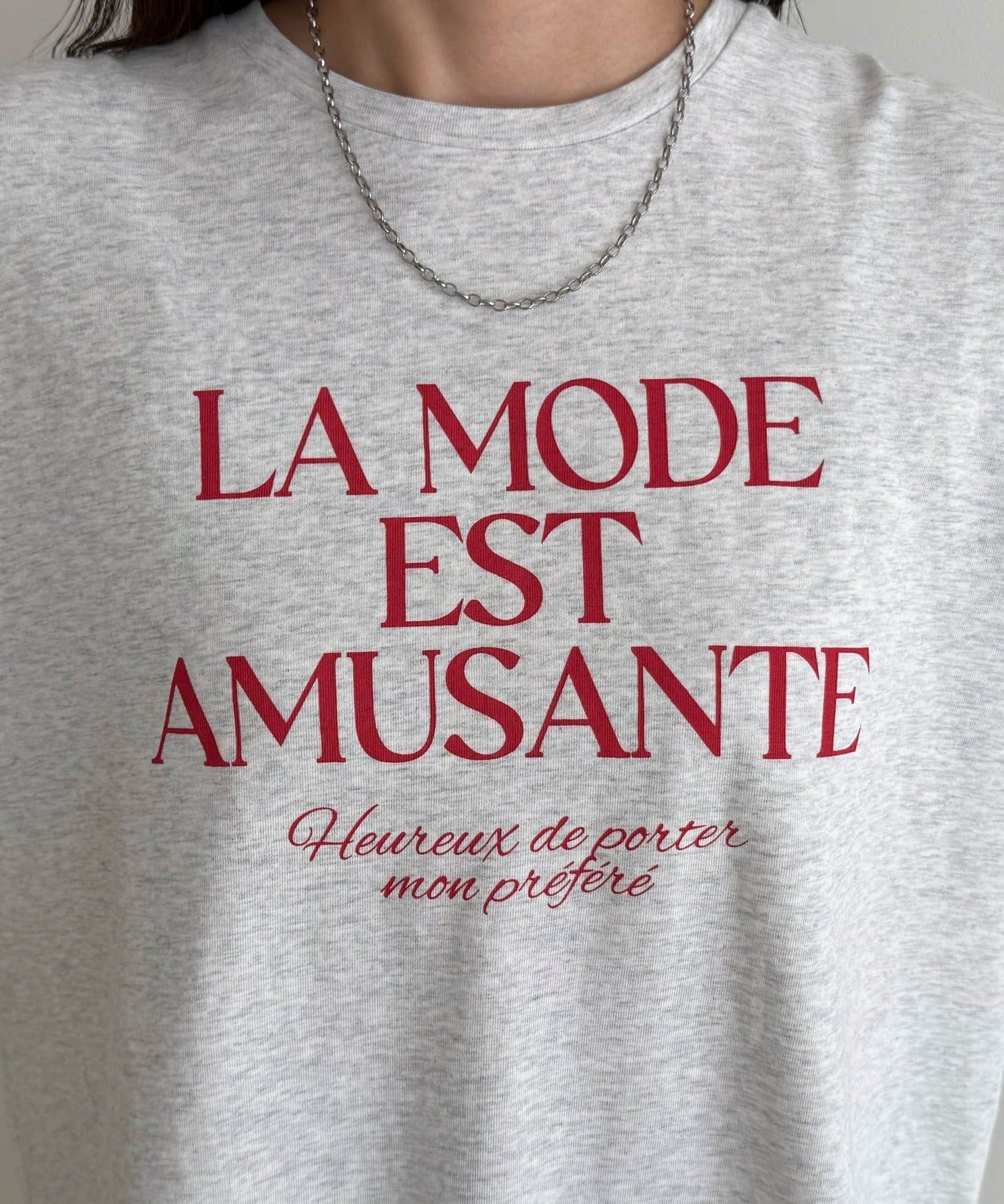 FREDY & GLOSTER(フレディ アンド グロスター) ロゴプリントロンTシャツ