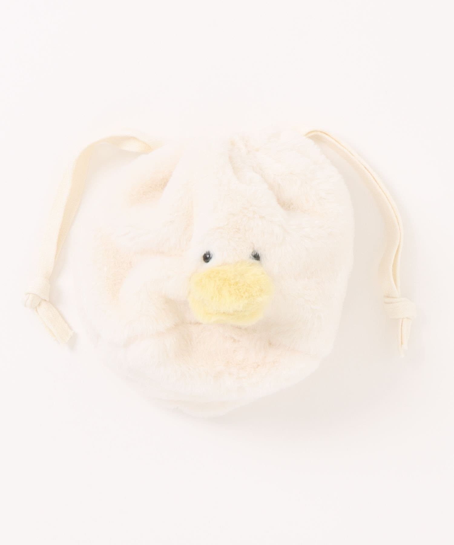 NICE CLAUP / OLIVE des OLIVE OUTLET(ナイスクラップ  / オリーブ デ オリーブ アウトレット) OUTLET限定【RMAF】スフレベア巾着ポーチ