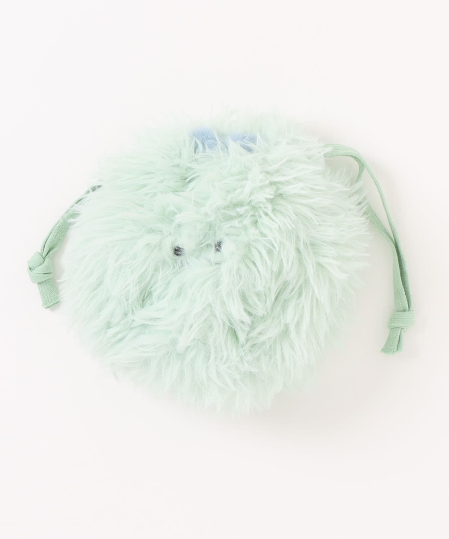 NICE CLAUP / OLIVE des OLIVE OUTLET(ナイスクラップ  / オリーブ デ オリーブ アウトレット) OUTLET限定【RMAF】スフレベア巾着ポーチ