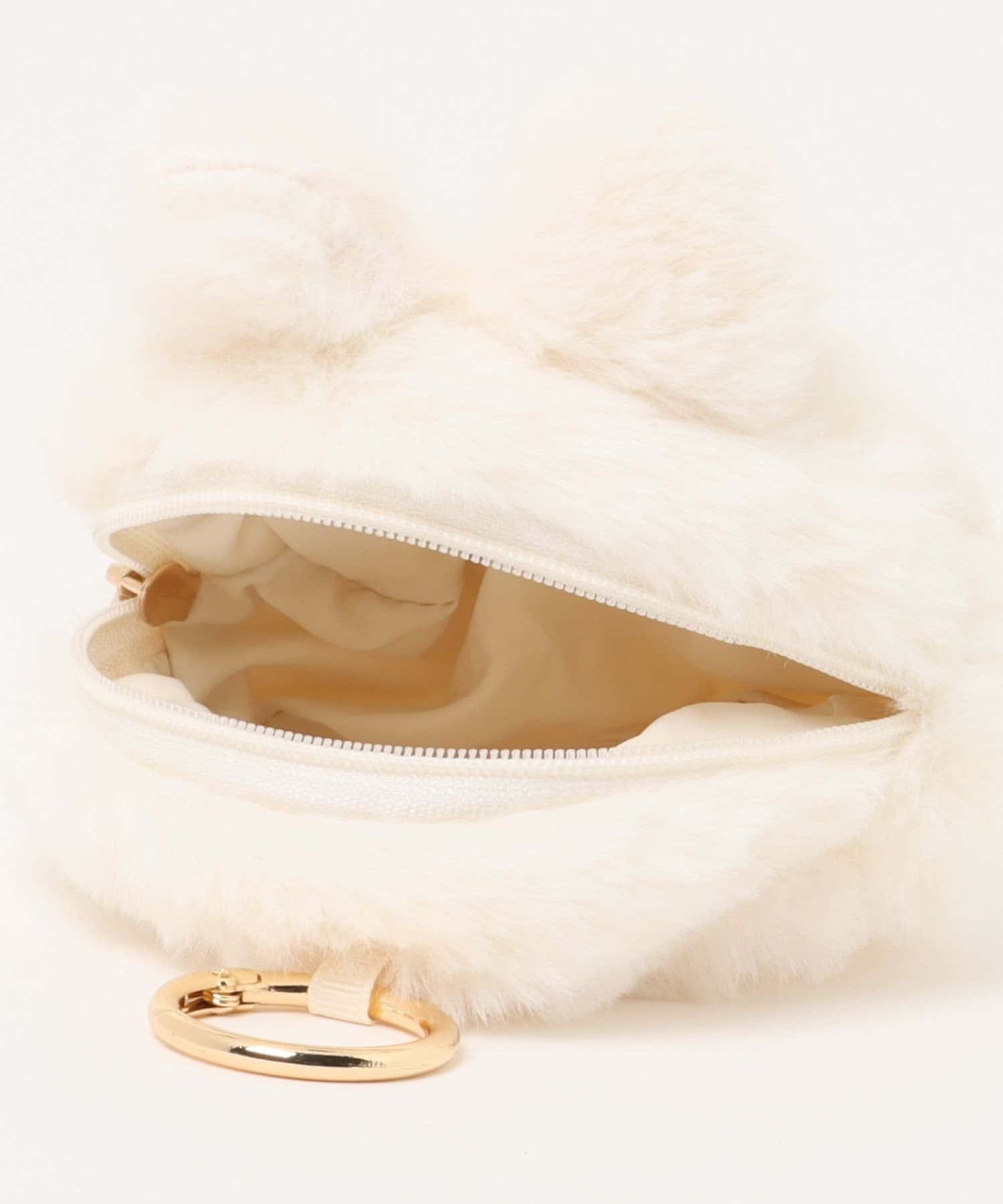 NICE CLAUP / OLIVE des OLIVE OUTLET(ナイスクラップ  / オリーブ デ オリーブ アウトレット) OUTLET限定【RMAF】スフレベアミニポーチ