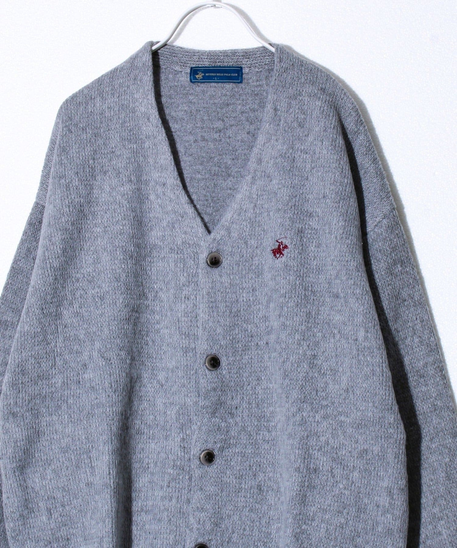 FREDY & GLOSTER(フレディ アンド グロスター) 【実績品番/UNISEX/別注柄あり】【BHPC】モヘヤタッチニットカーディガン