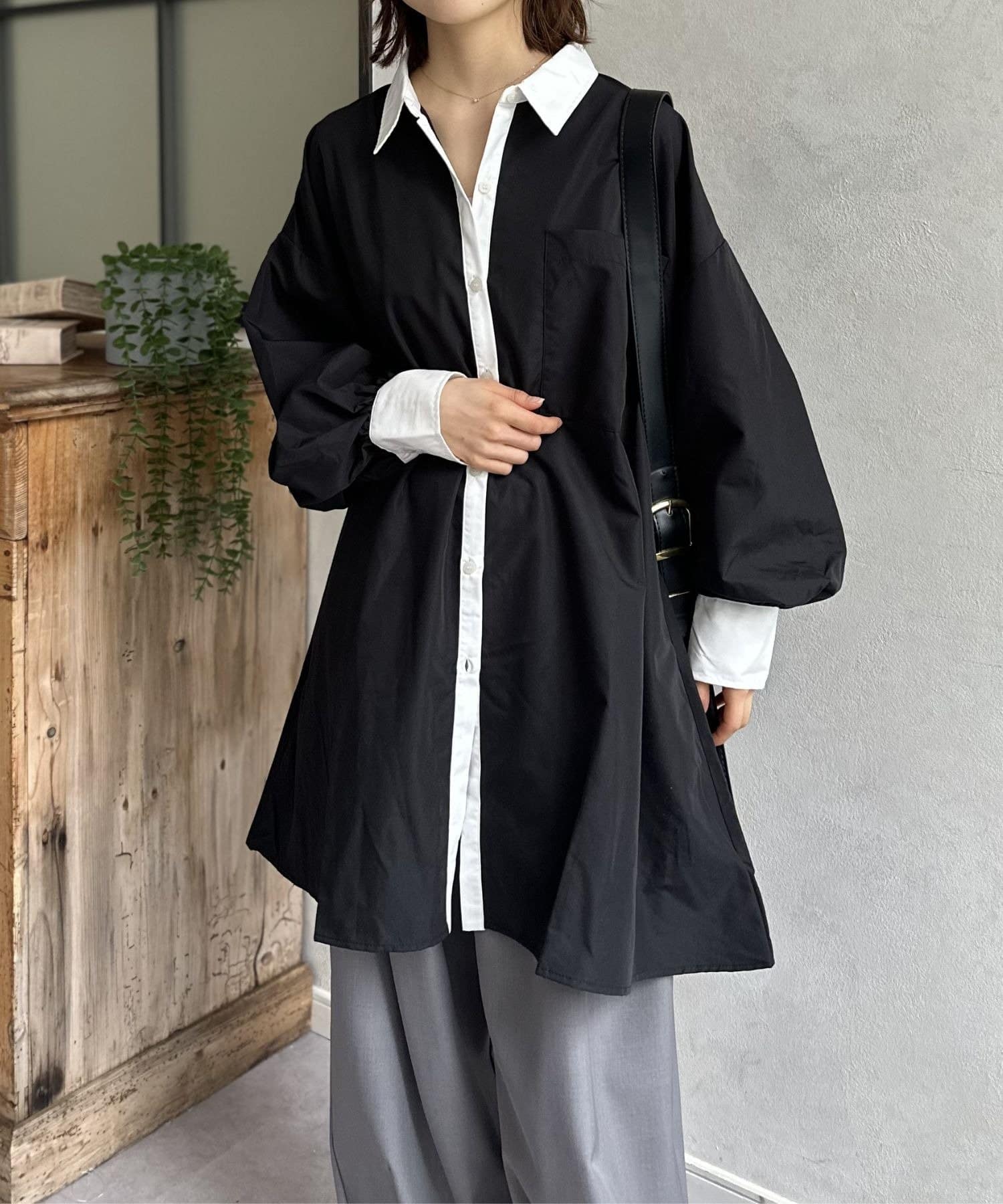 LOCUST(ローカスト) 【WEB限定】シャツワンピース