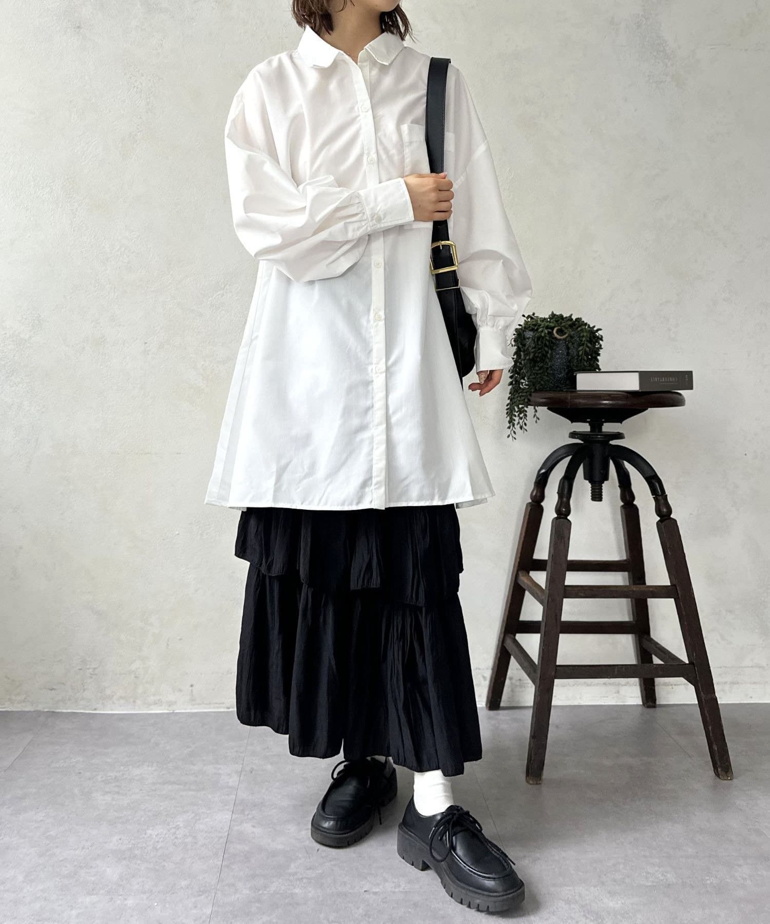 LOCUST(ローカスト) 【WEB限定】シャツワンピース