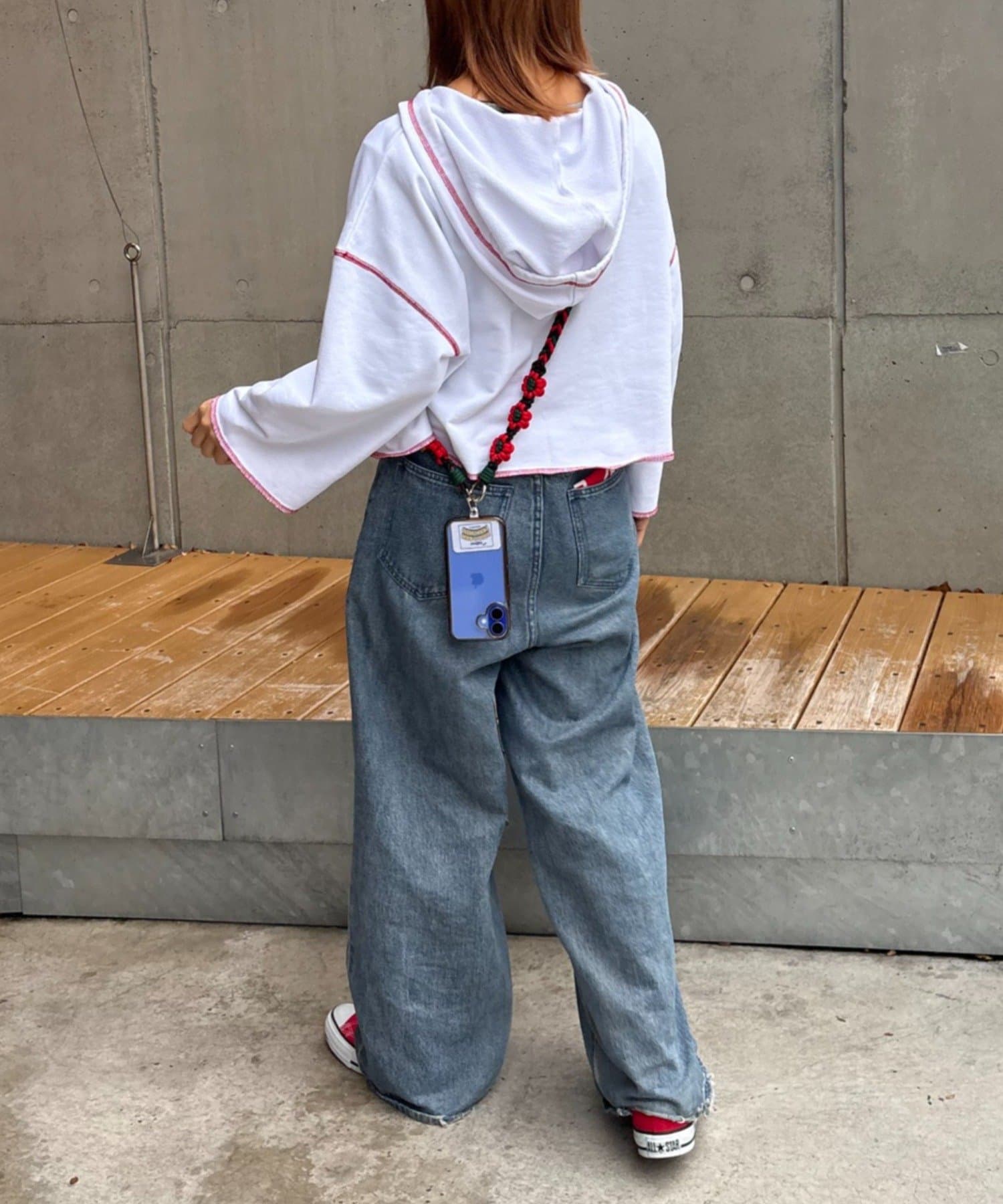 CIAOPANIC TYPY(チャオパニックティピー) ★【HELLO.SANFRANCISCO/ハローサンフランシスコ】2wayカラフルコードスマホショルダー