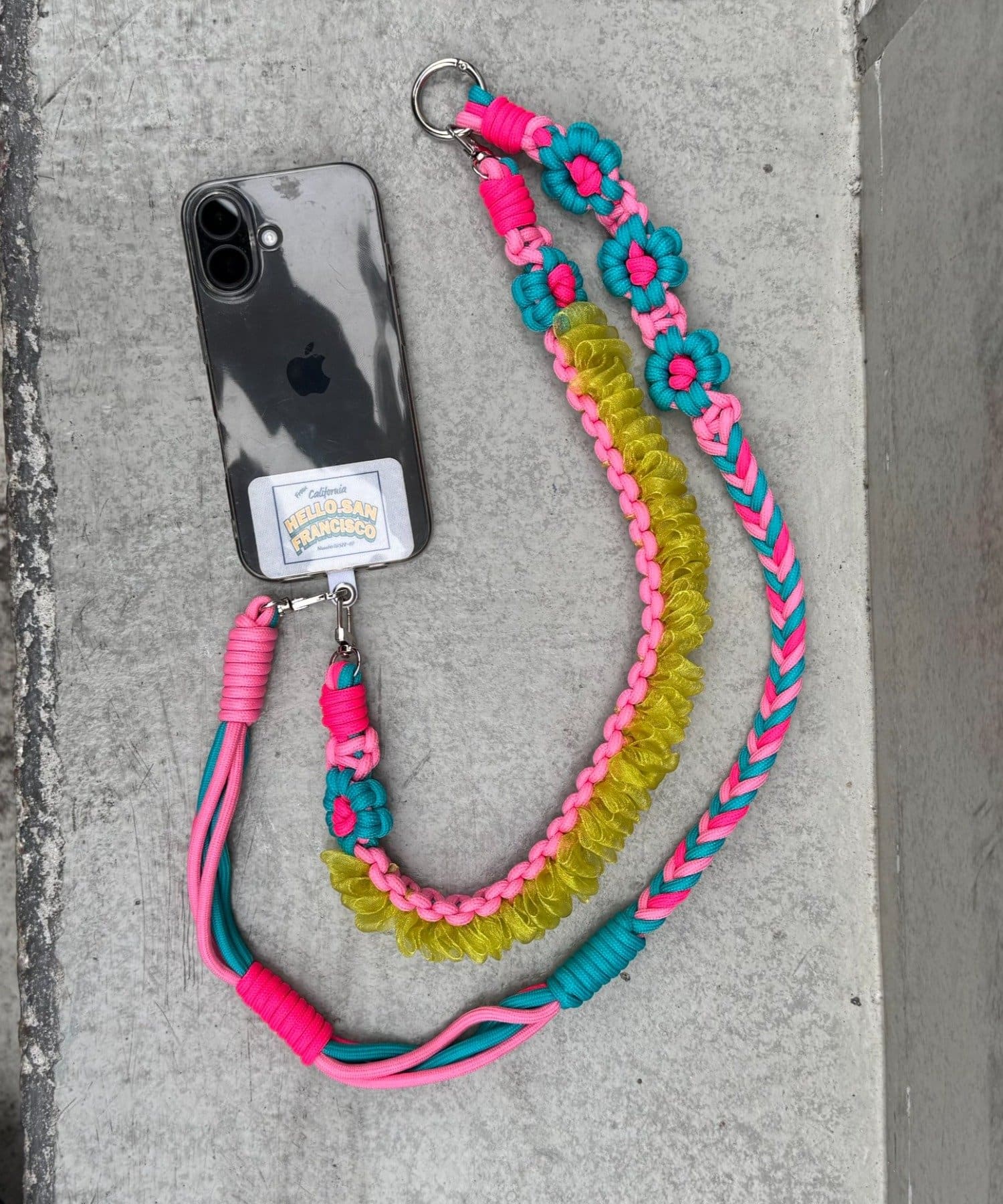 CIAOPANIC TYPY(チャオパニックティピー) ★【HELLO.SANFRANCISCO/ハローサンフランシスコ】2wayカラフルコードスマホショルダー