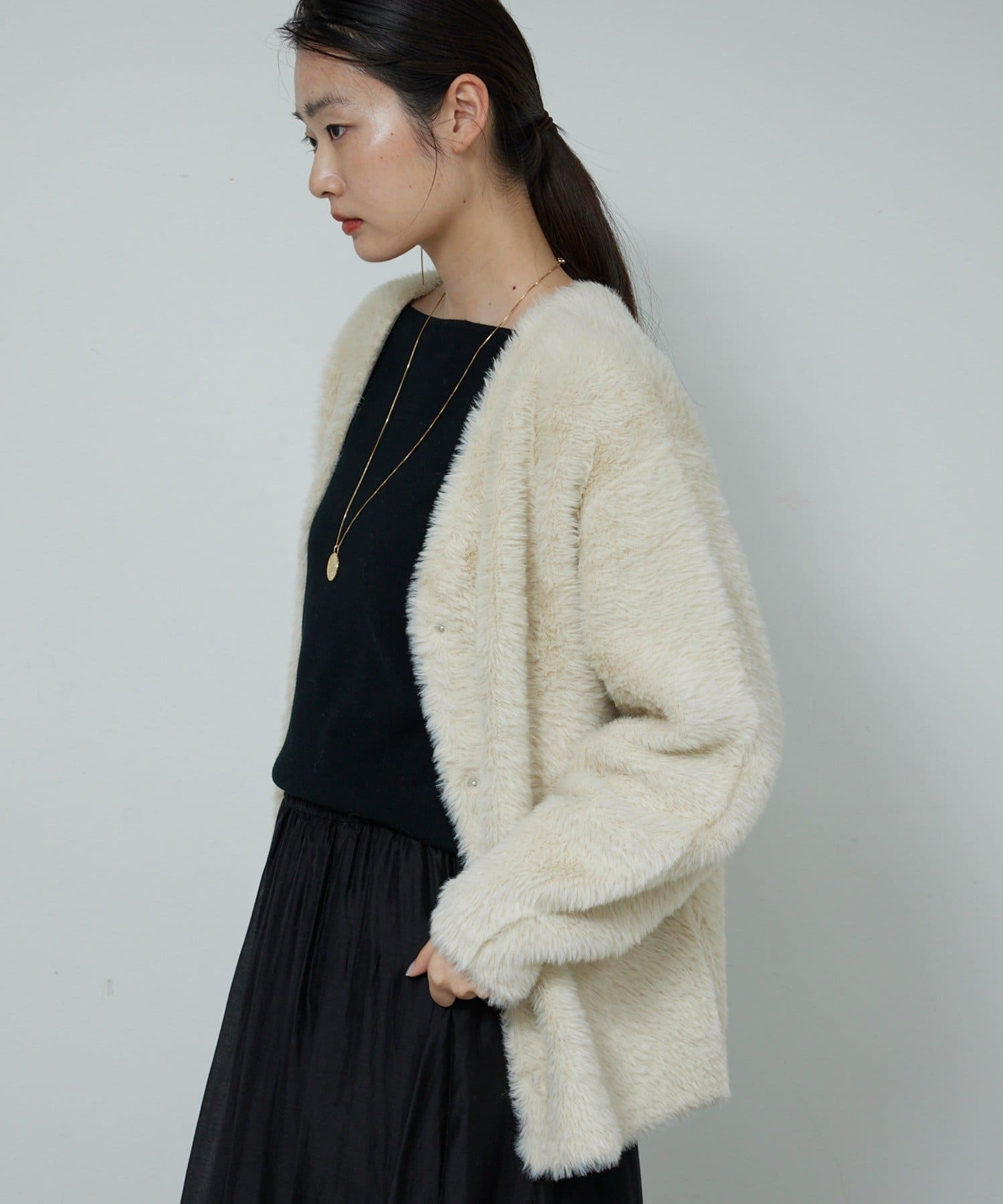 2WAY】フェザーヤーンカーデ | GALLARDAGALANTE(ガリャルダ