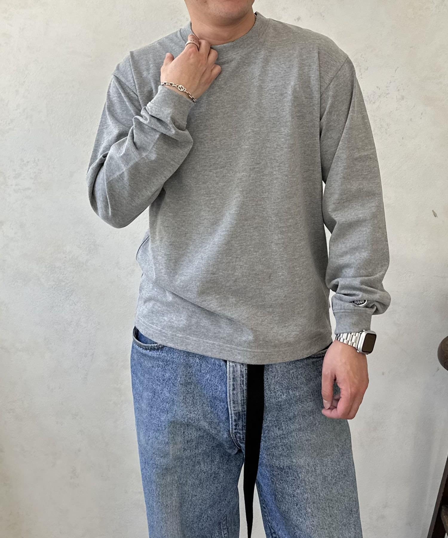 LOCUST(ローカスト) 【ユニセックス】【DISCUS】天竺ロンT