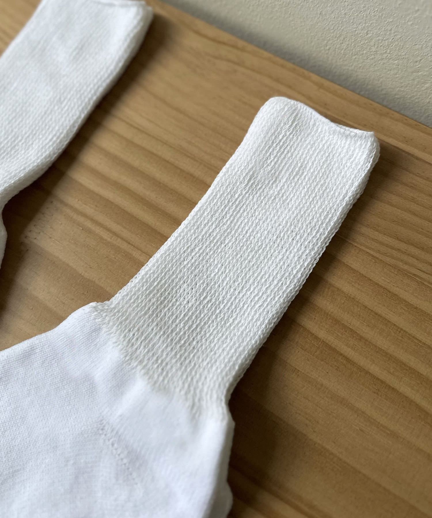 LOCUST(ローカスト) 【FRUIT OF THE LOOM】ゆるソックス3Pホワイト