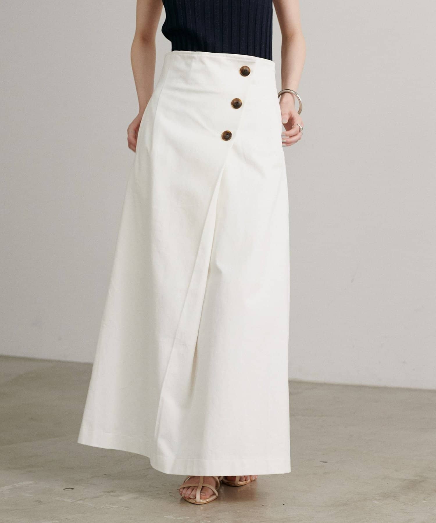 LARUTA】ハイウエストアシメタックスカート | NICE CLAUP / OLIVE des