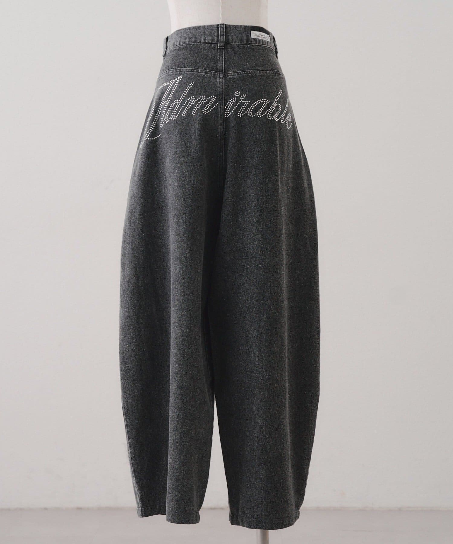 NICE CLAUP / OLIVE des OLIVE OUTLET(ナイスクラップ  / オリーブ デ オリーブ アウトレット) 夢かわいい【RMAF】ウィッシュコアカーブバギーデニム