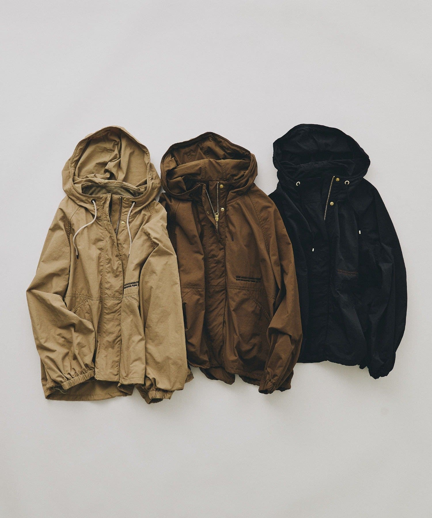F&B】撥水リサイクルナイロンマウンテンパーカー | PUAL CE CIN
