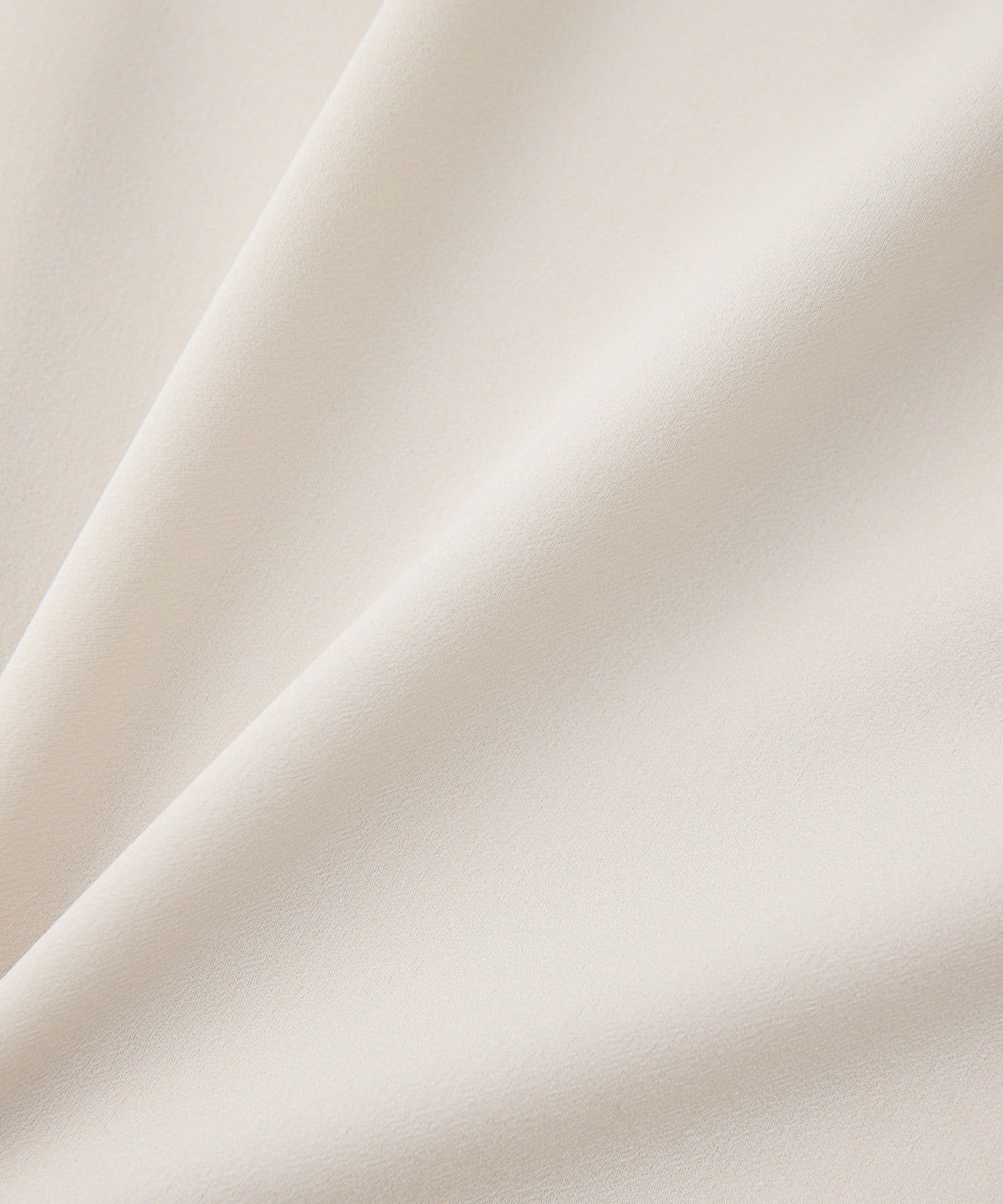 Drawing Numbers(ドローイングナンバーズ) バックジョーゼットサテンブラウス