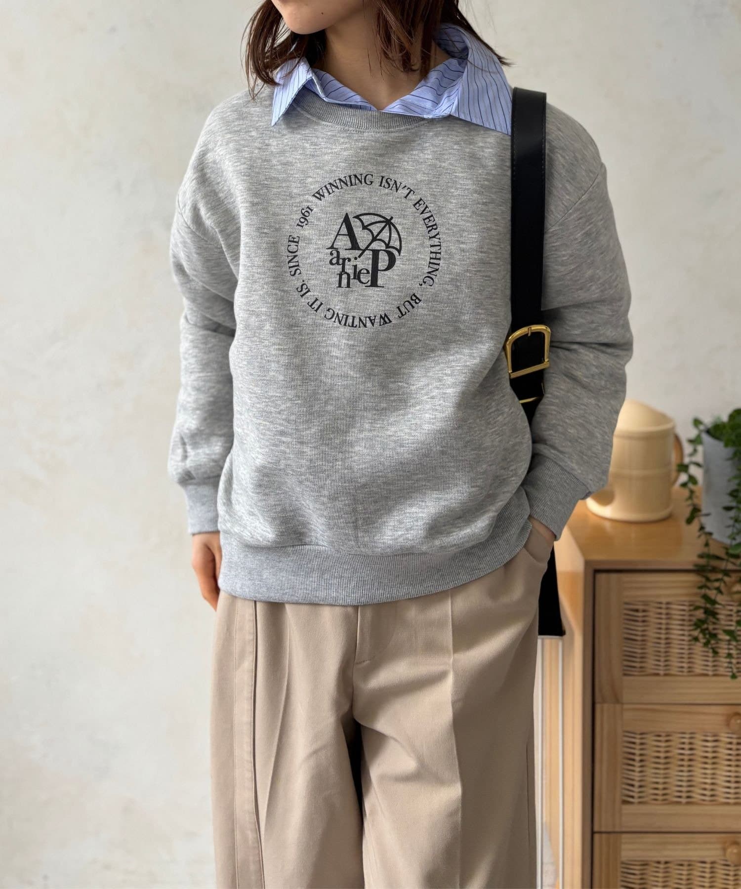 LOCUST(ローカスト) 【ARNOLD PALMER】裏起毛プリントトレーナー