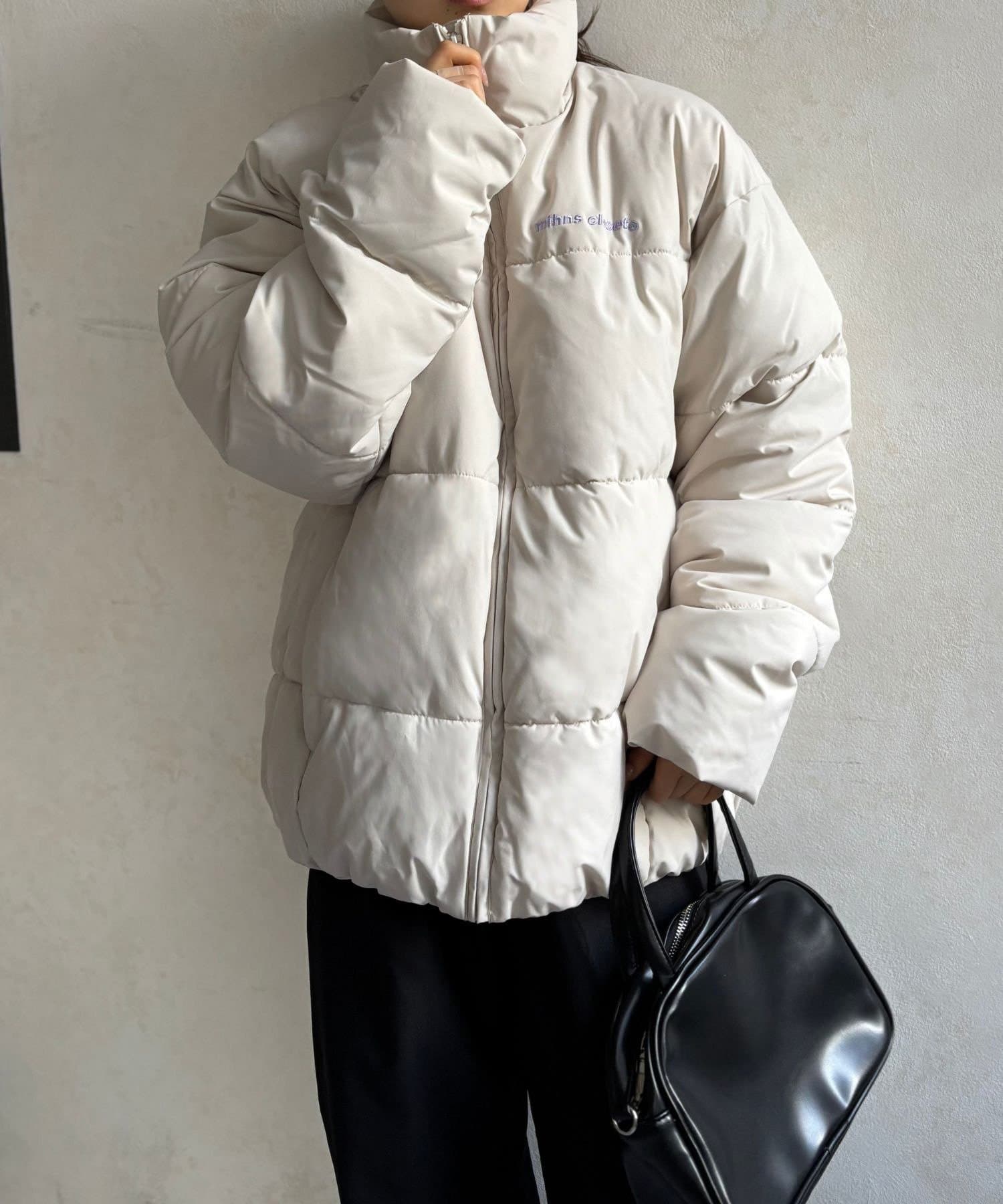 LOCUST(ローカスト) 【ユニセックス】ストレッチ中綿ボリュームダウンジャケット