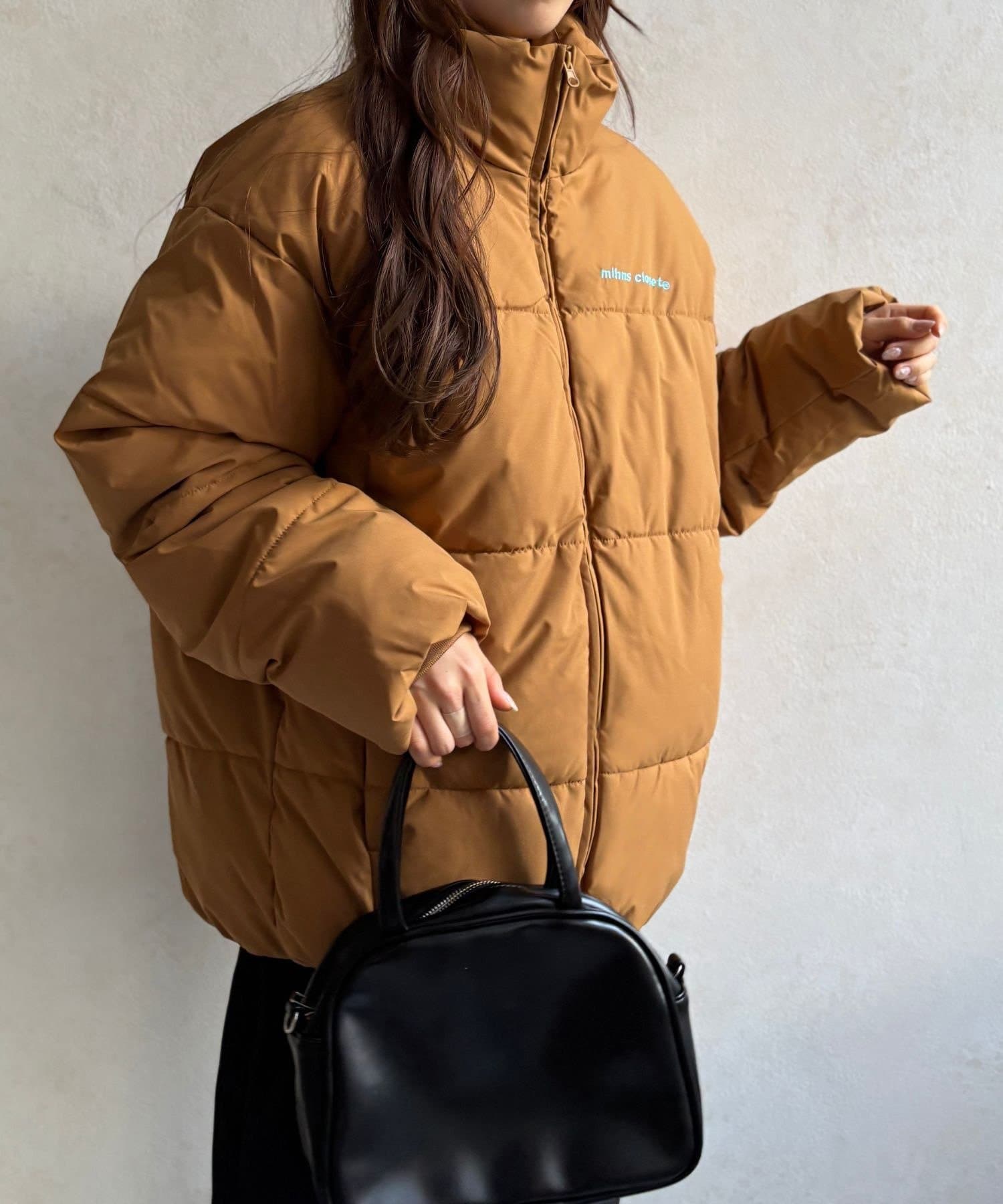 LOCUST(ローカスト) 【ユニセックス】ストレッチ中綿ボリュームダウンジャケット