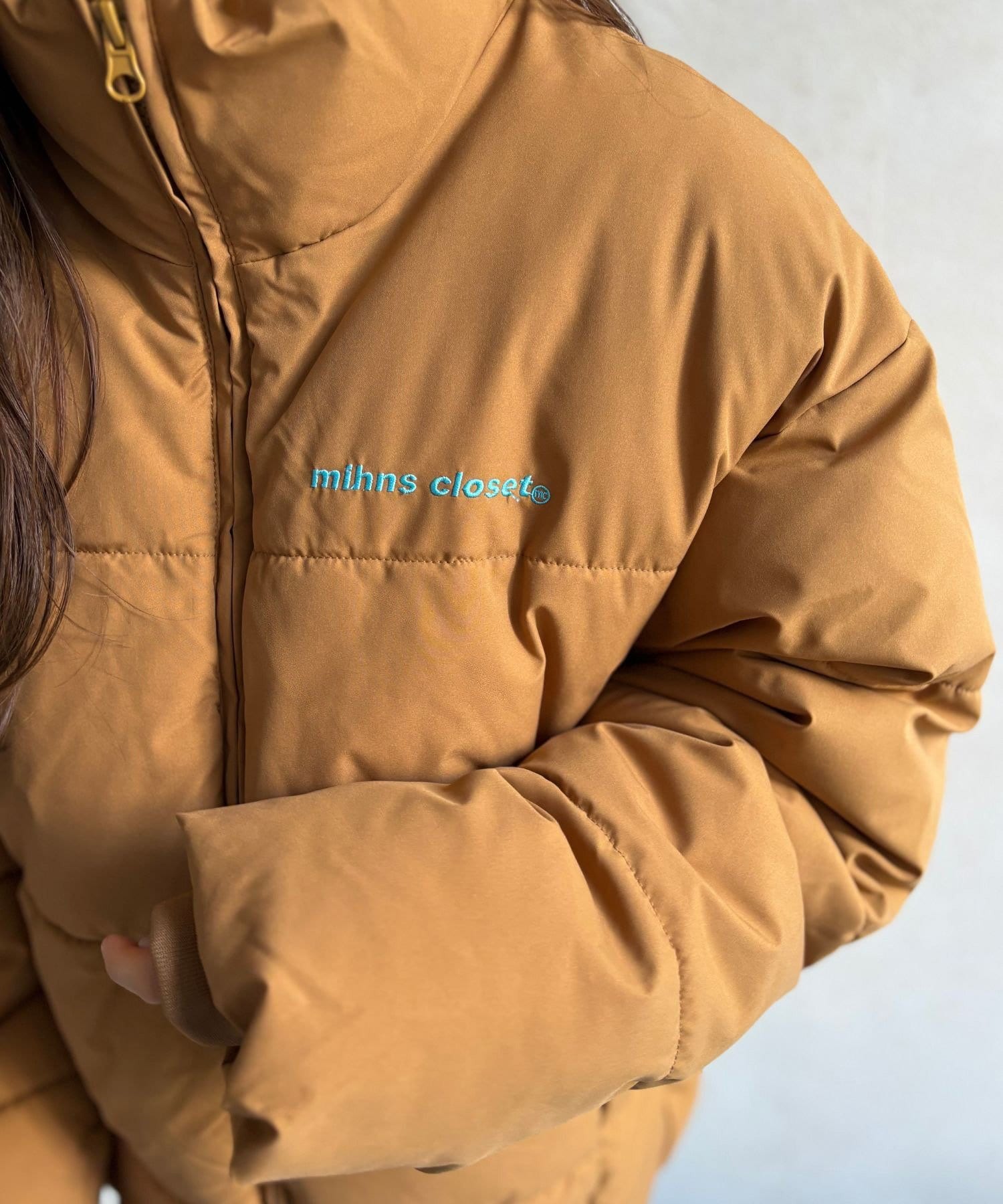 LOCUST(ローカスト) 【ユニセックス】ストレッチ中綿ボリュームダウンジャケット