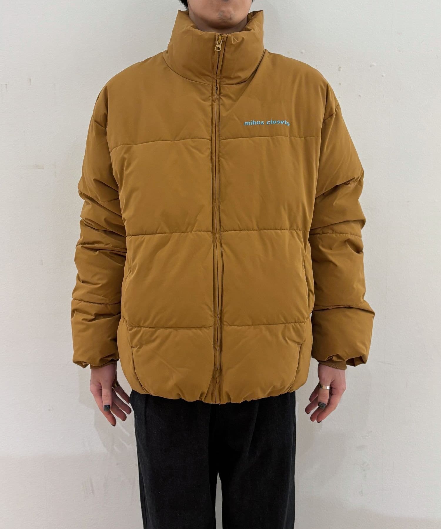 LOCUST(ローカスト) 【ユニセックス】ストレッチ中綿ボリュームダウンジャケット