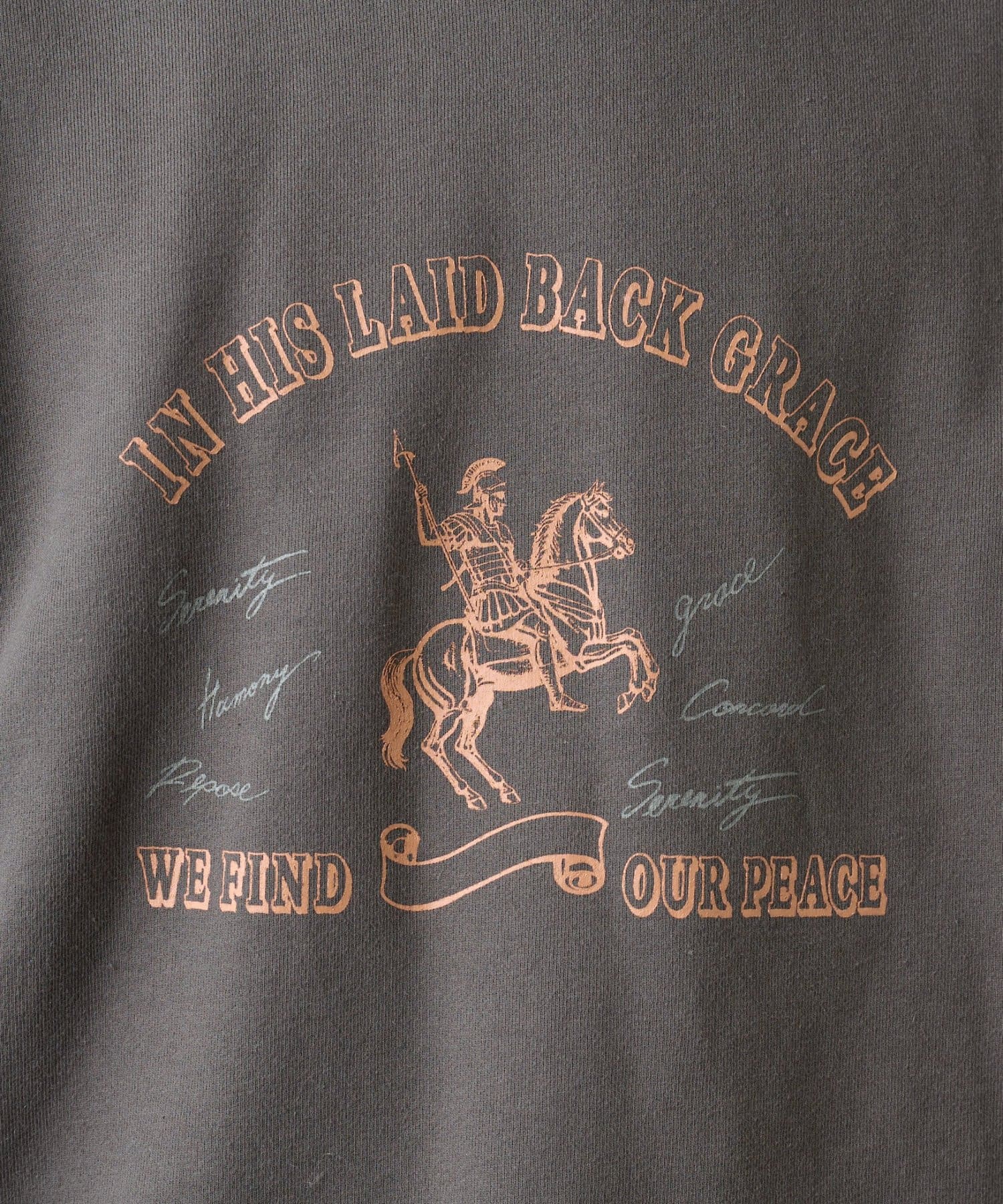 COLONY 2139(コロニー トゥーワンスリーナイン) 襟付きプリントスウェット