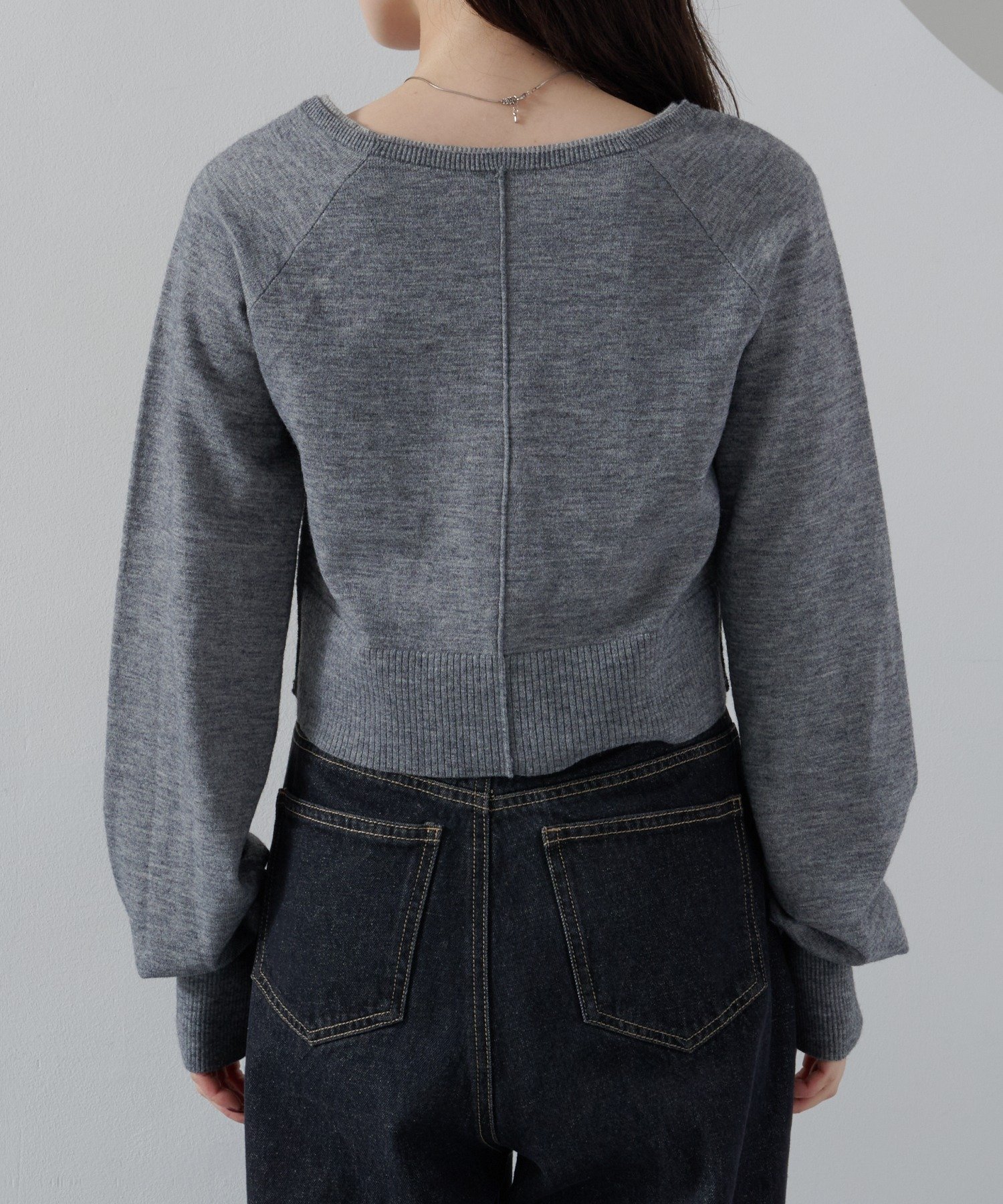 Kastane(カスタネ) 【STAFF SAWAMOTO/Select BAG対象/3日間限定/12.19(金)12:00～12.21(日)23:59】レイヤード配色カーディガン