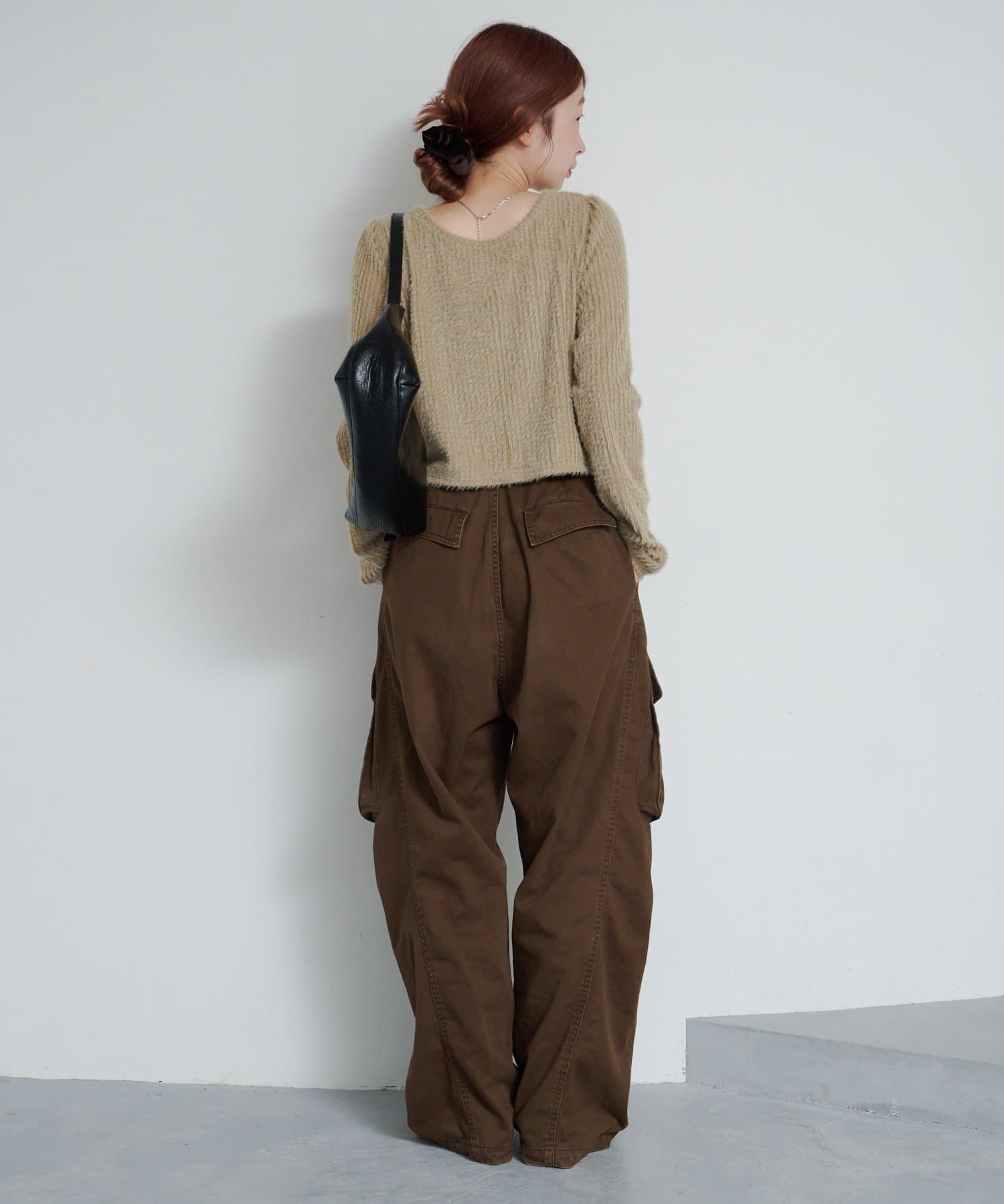 Kastane(カスタネ) 【新色追加/5色展開】シャギーツイストプルオーバー