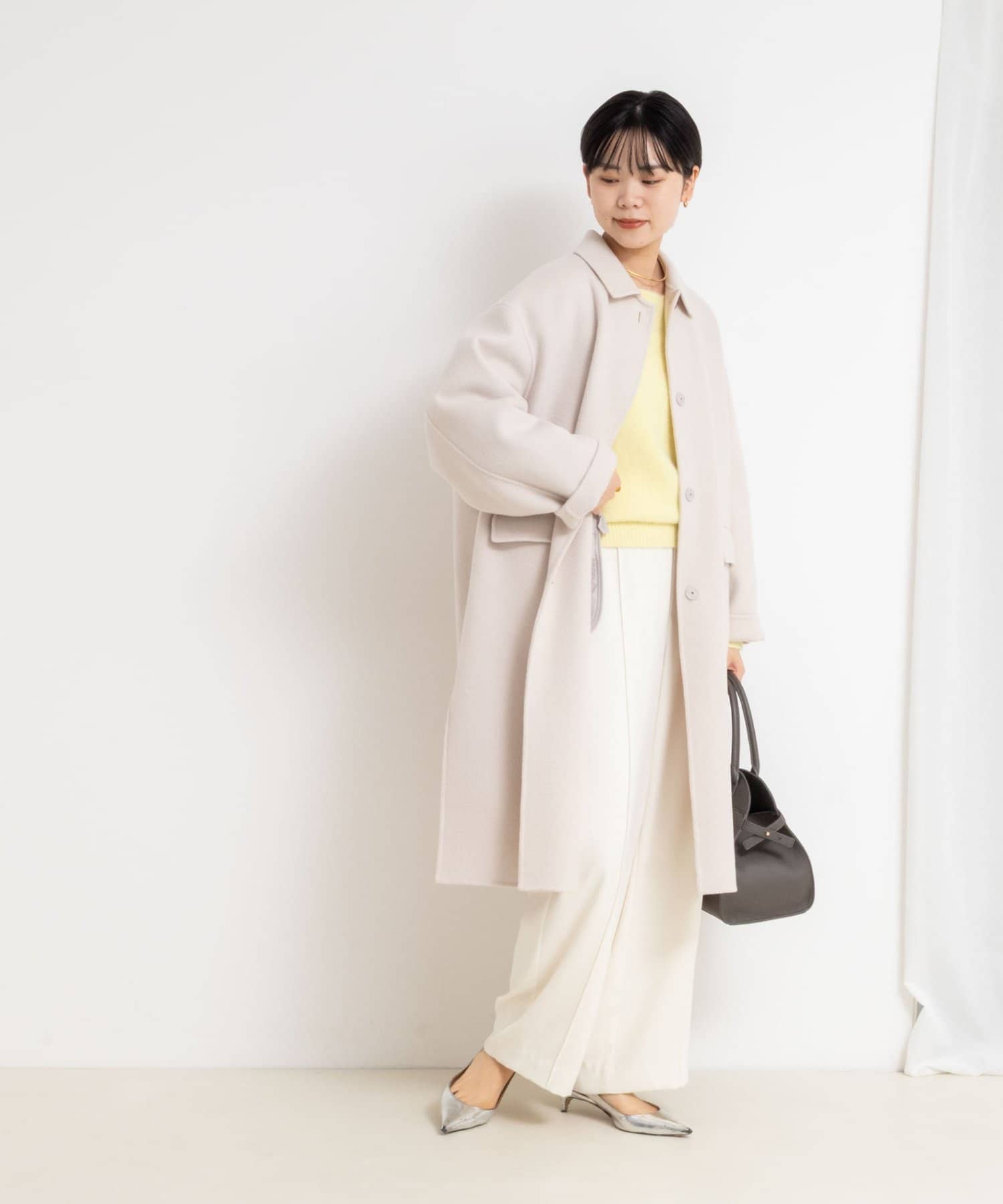 フライングクロス リバーコート ラグランバルカラー千鳥コート【Made in Japan】 – Mitsumine