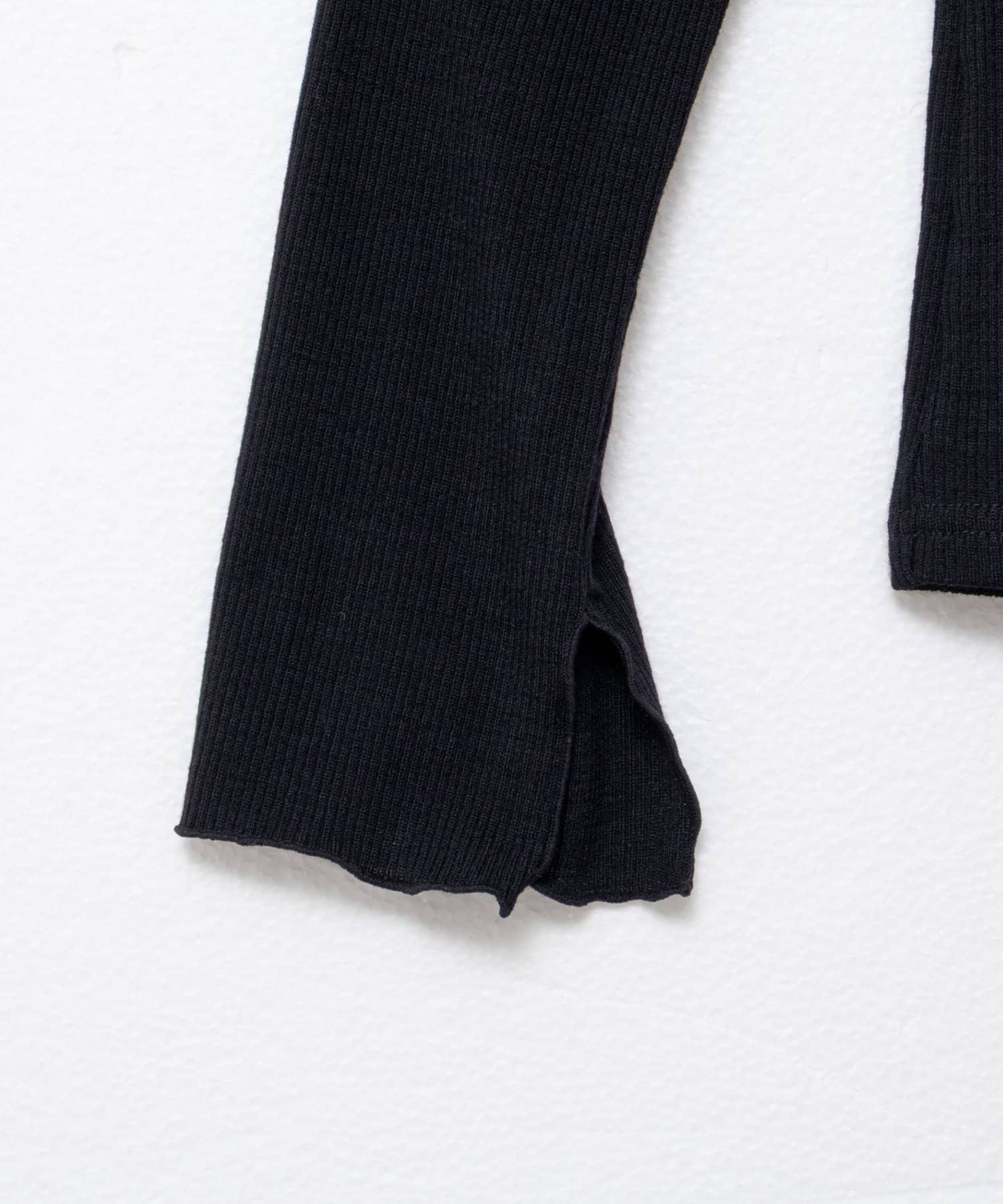 NOLLEY'S(ノーリーズ) MY STANDARD ウォッシャブルリブカーディガン