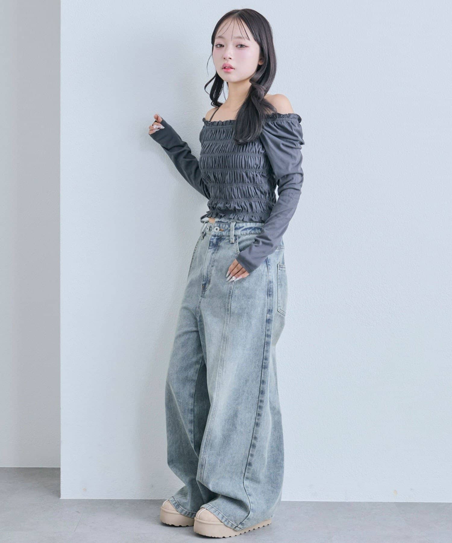 OLIVE des OLIVE(オリーブ デ オリーブ) シャーリングロンT