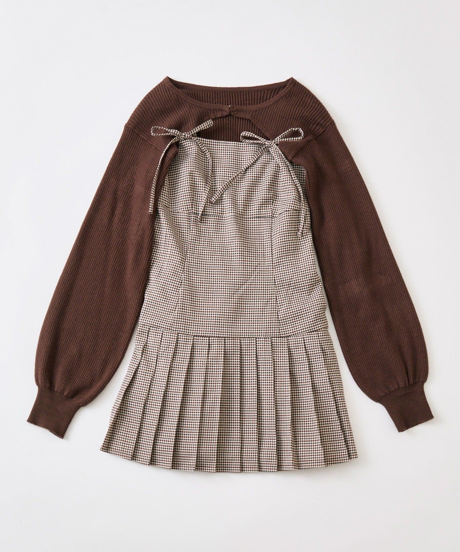 OLIVE des OLIVE(オリーブ デ オリーブ) ボレロセットリボンキャミワンピース