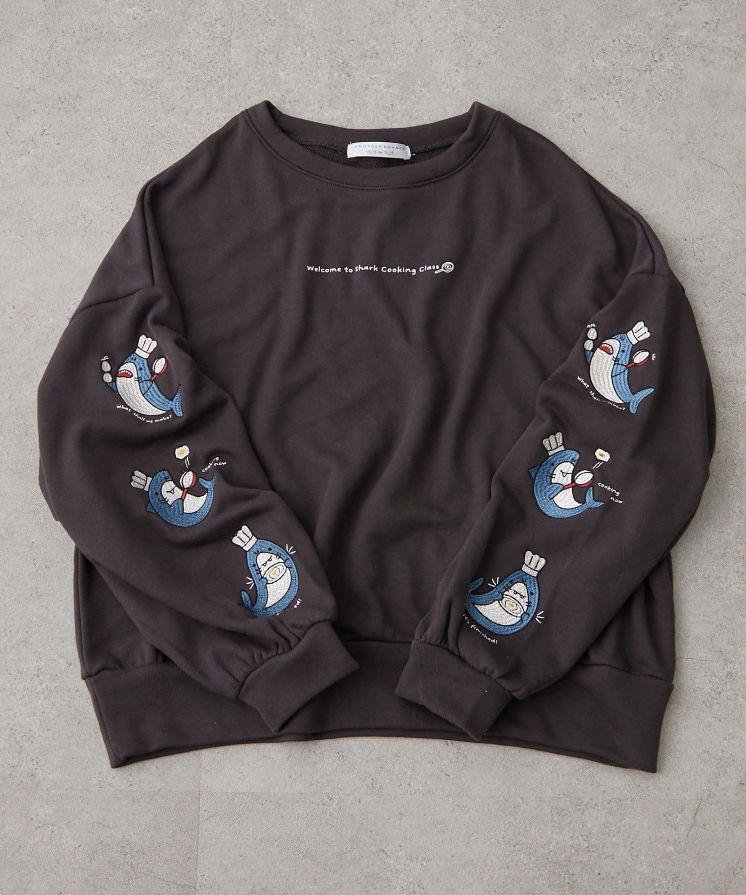 NICE CLAUP / OLIVE des OLIVE OUTLET(ナイスクラップ  / オリーブ デ オリーブ アウトレット) ゆるキャラシリーズ【RMAF】袖キャラシリーズスウェット