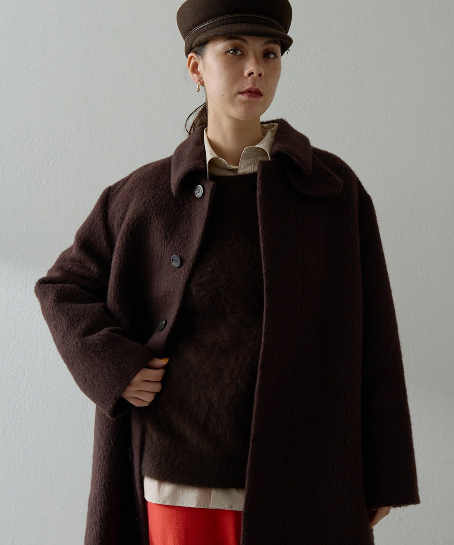 2024AW whimGazette シャギージャケットコート　完売品 2024AW whimGazette シャギージャケットコート 完売品 - メルカリ
