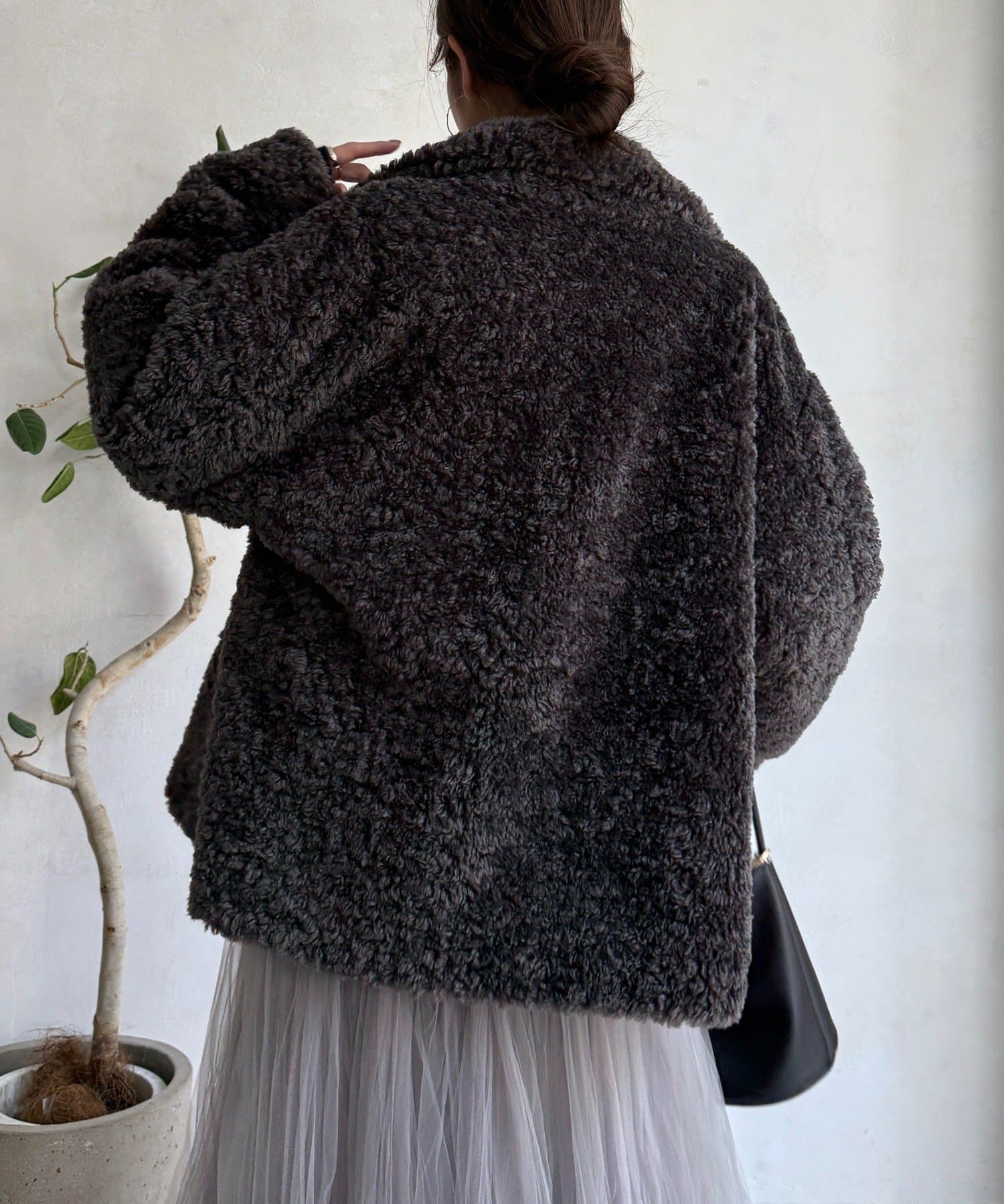 DOUDOU(ドゥドゥ) 【11/20(木)21:30～ 完売カラー再販！/インフルエンサーOKOCHI企画】ボアブルゾン