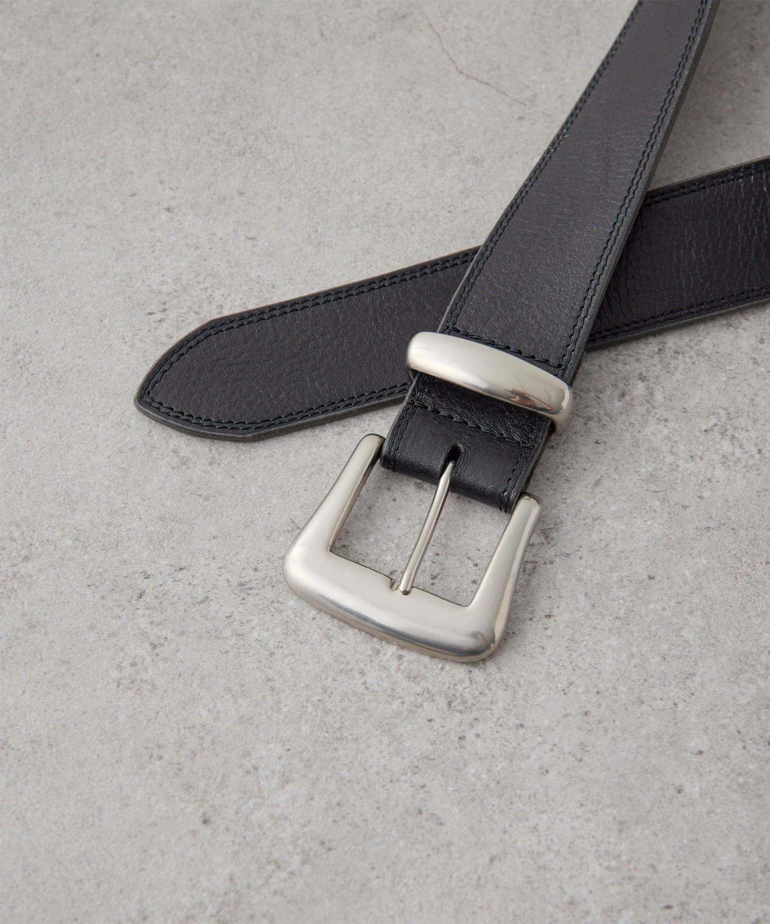 Whim Gazette(ウィム ガゼット) 【Hoaw.】Wステッチワイドベルト