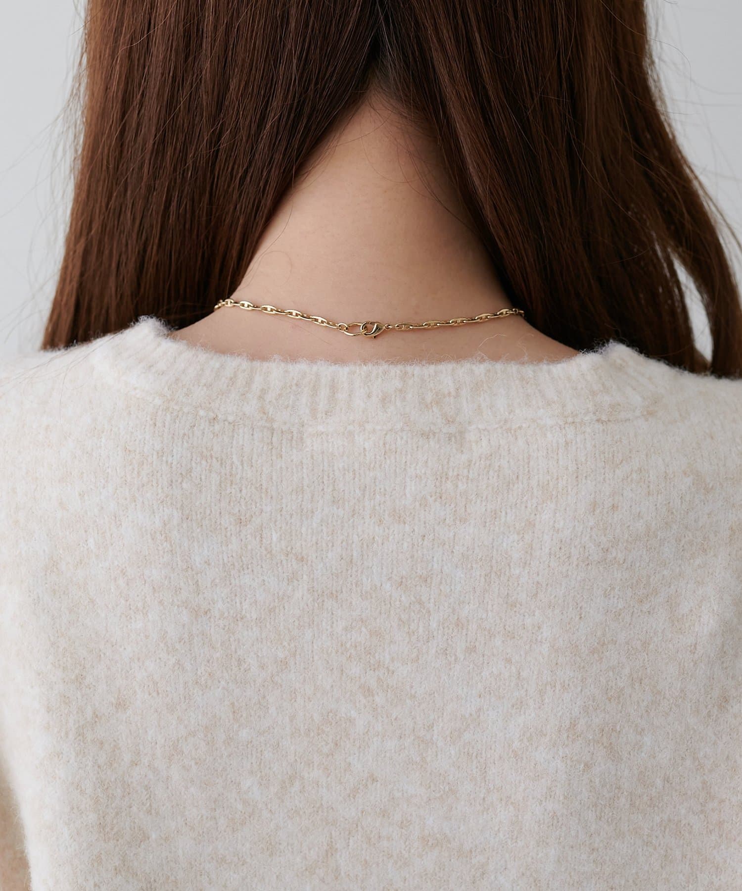 DISCOAT(ディスコート) 【WEB限定】フリル使いニット