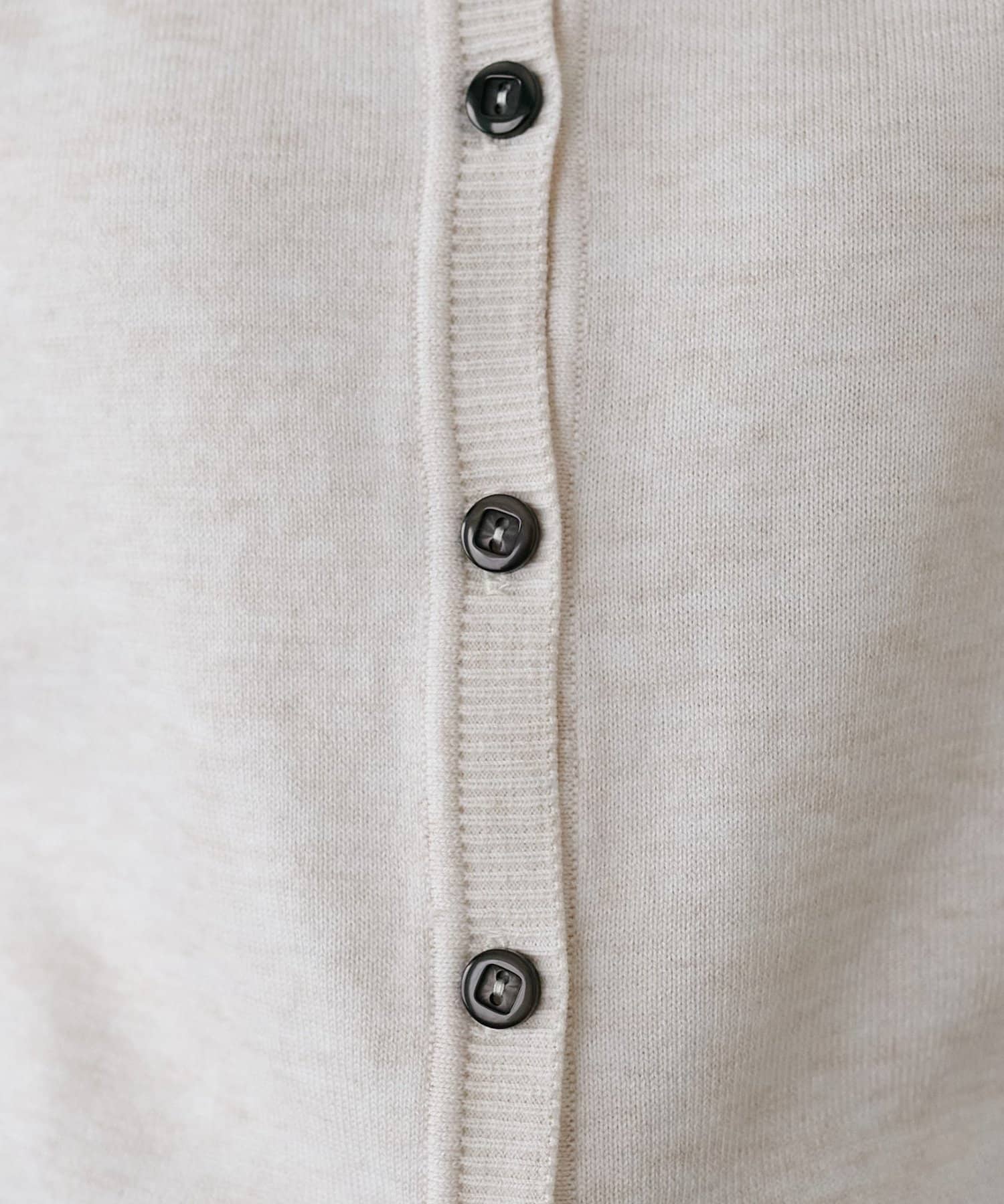 DISCOAT(ディスコート) 【WEB限定】ボタン配色カーディガン