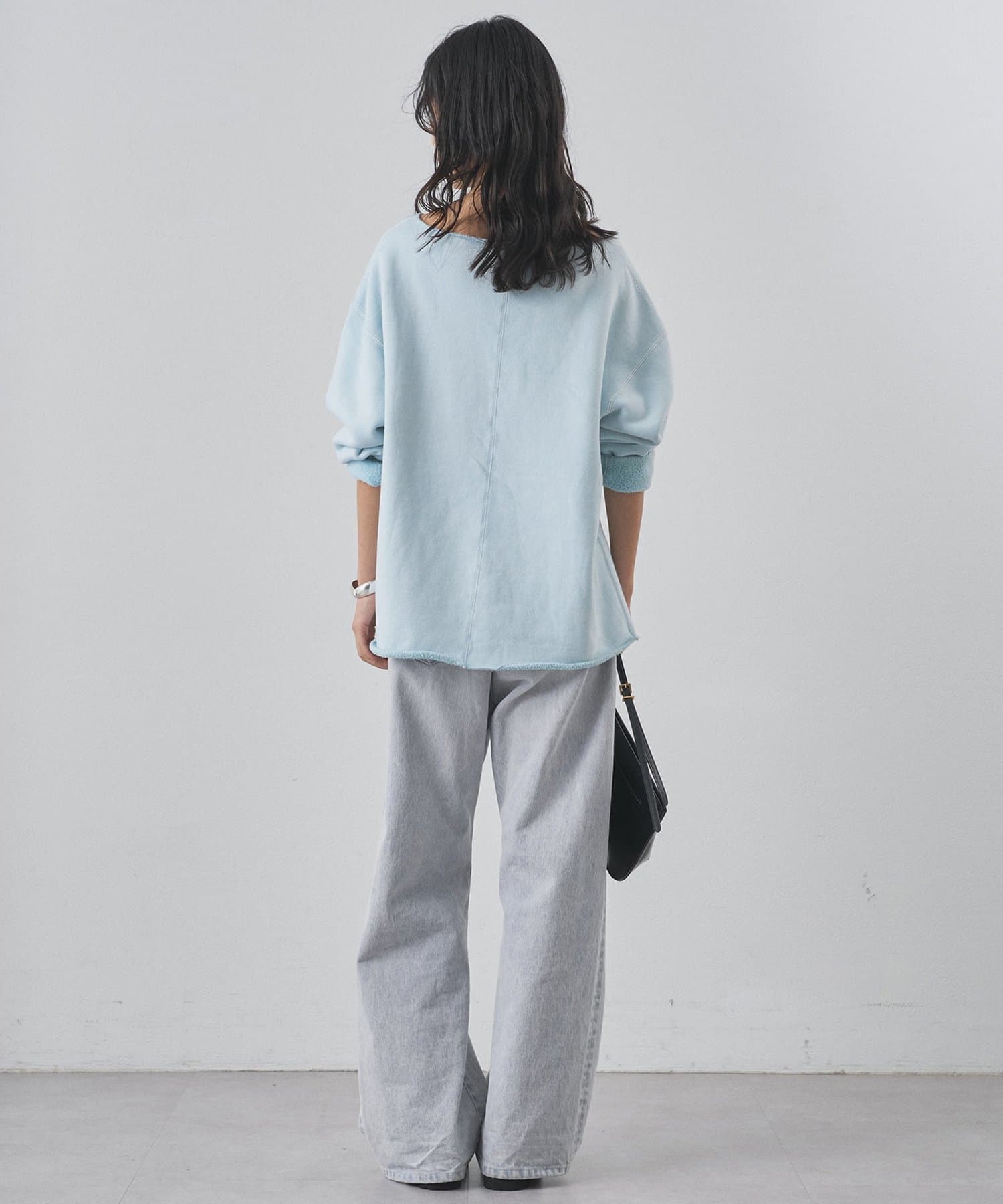 Whim Gazette(ウィム ガゼット) 【インフルエンサーコラボ】ピグメントスウェットプルオーバー