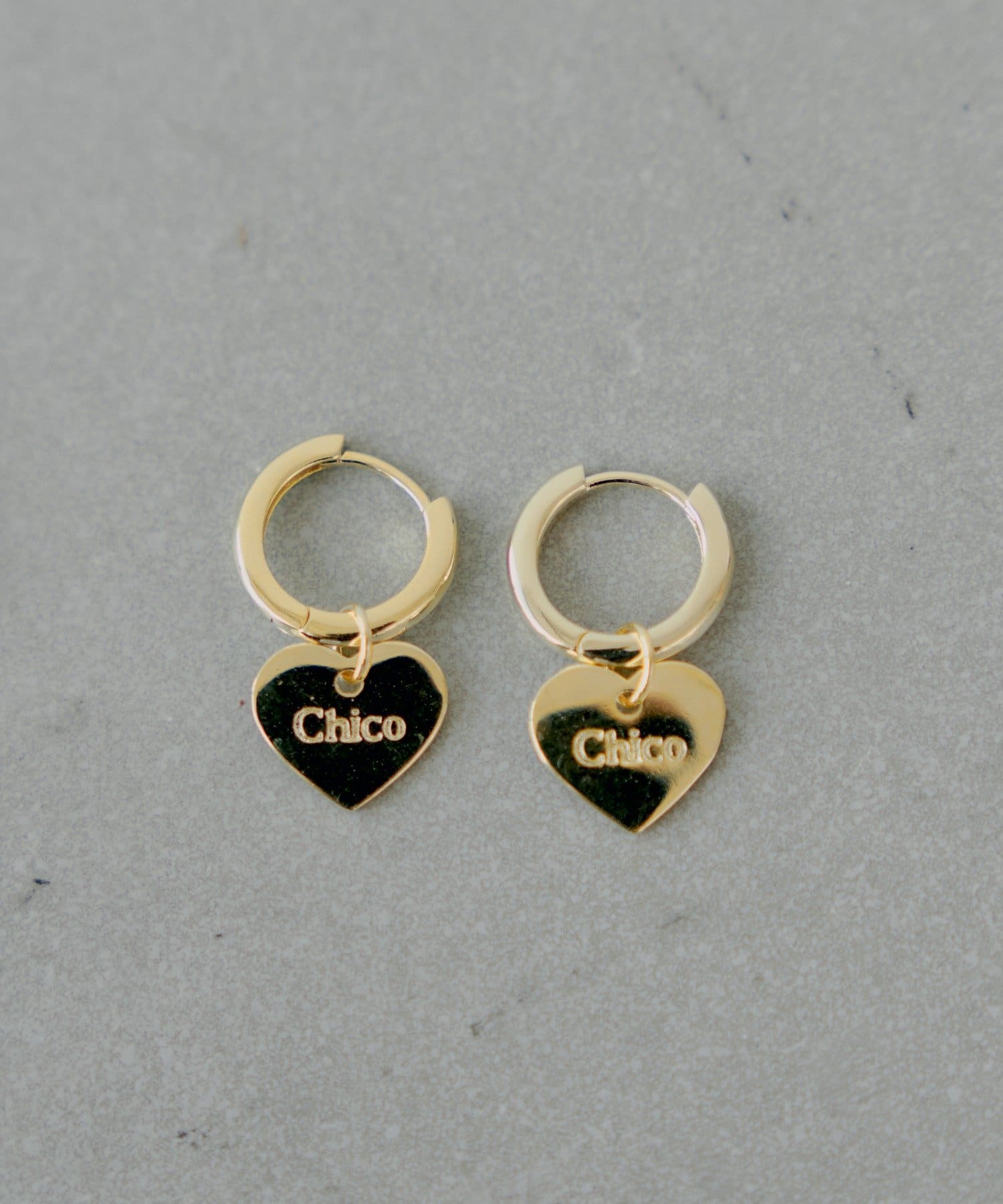 Chico(チコ) ハートデザインフープピアス