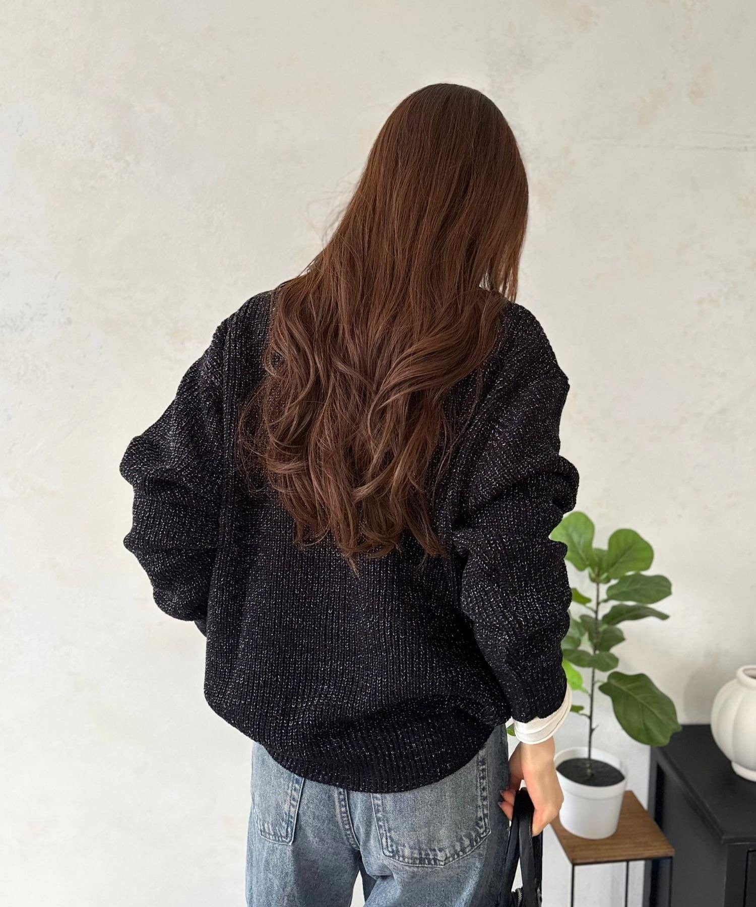 LOCUST(ローカスト) 【体系カバー】ラメニットカーデ