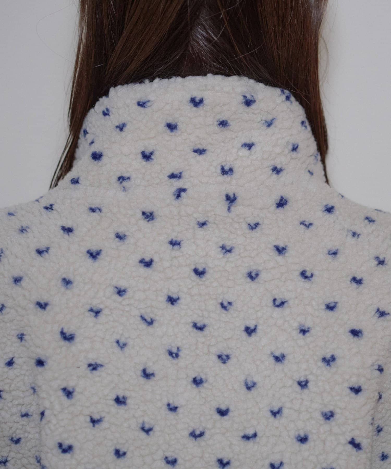 DISCOAT(ディスコート) 【umm.】柄アソートボアハーフZIP