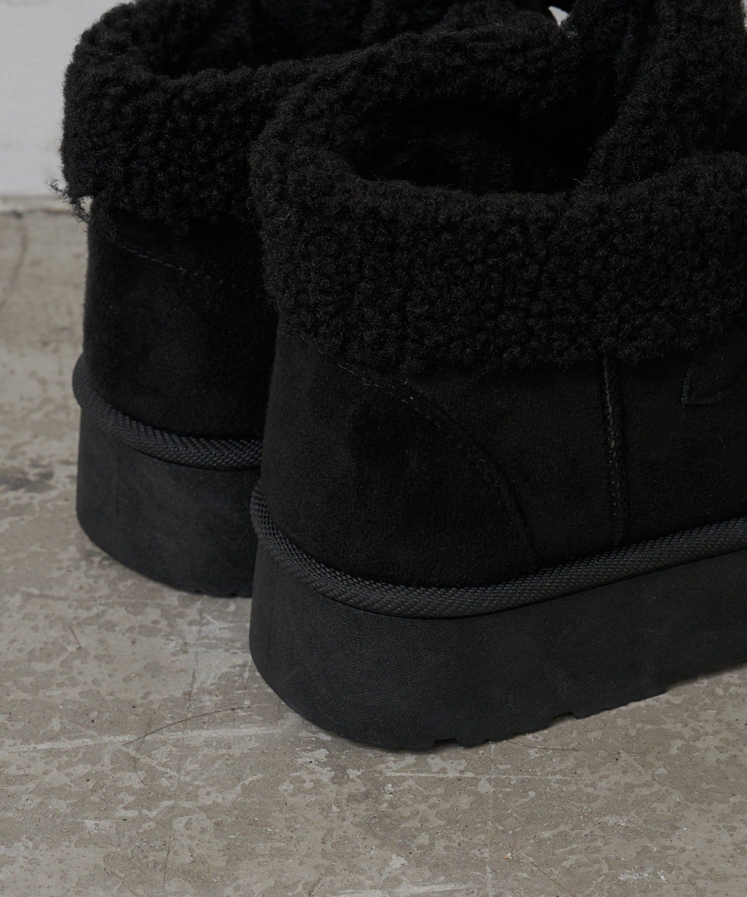 RAY CASSIN(レイカズン) 厚底ボアワラビー