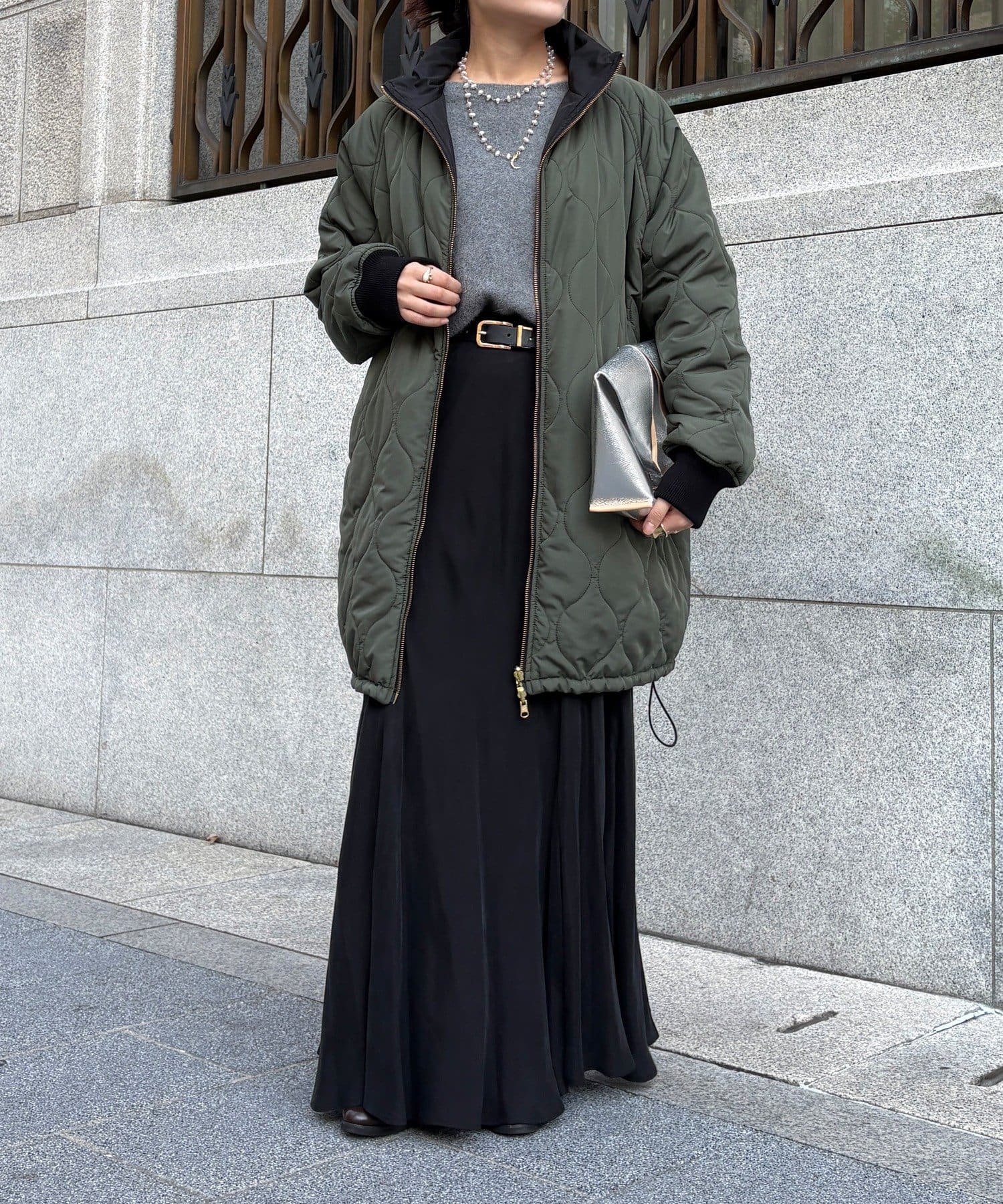 新品未使用 DOUDOU ドゥドゥ マルチway キルティングコート キルティングリバーシブルコート | DOUDOU(ドゥドゥ)レディース