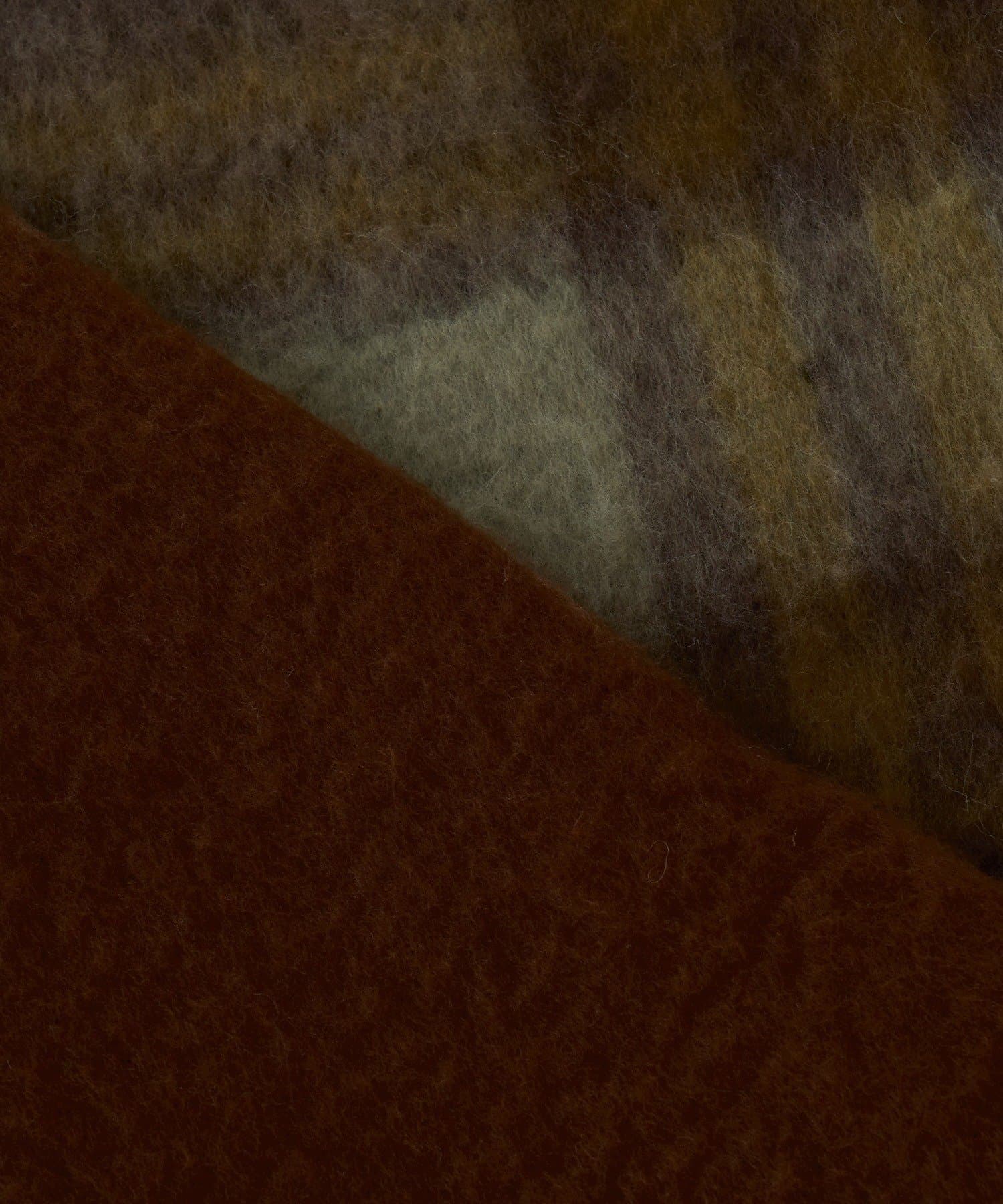 RAY CASSIN(レイカズン) リバーシブルチェックマフラー