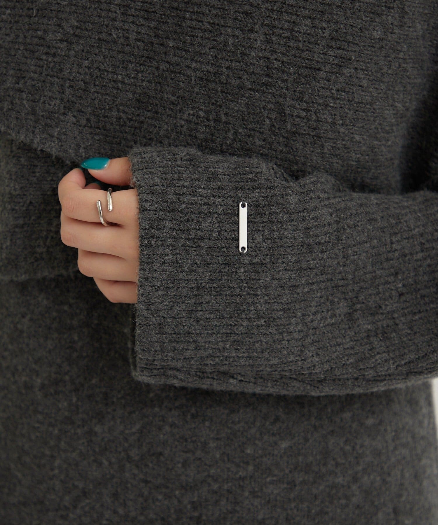 mystic(ミスティック) 【SETアイテム！】クロスニット ワンピース