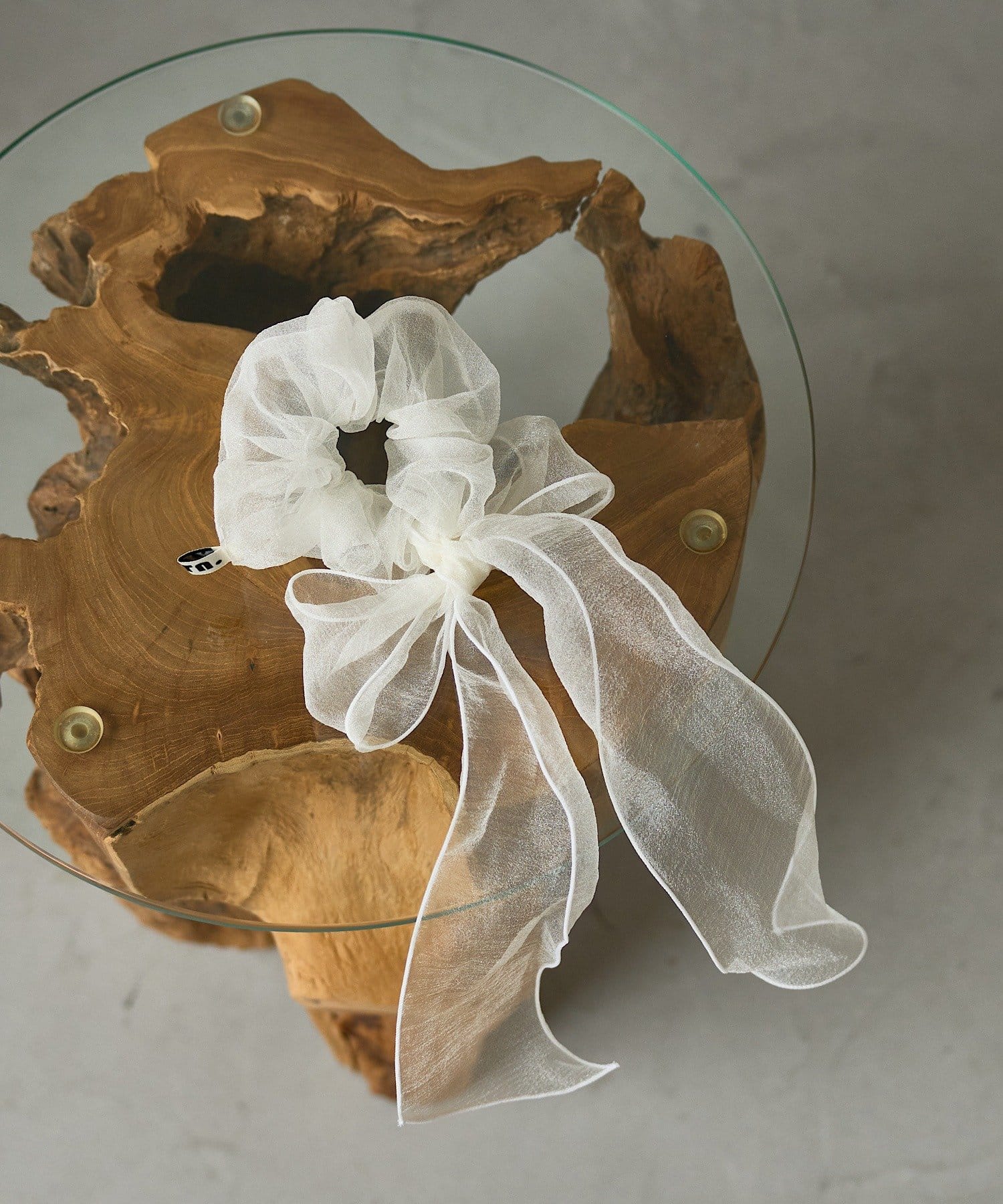 Kastane(カスタネ) 【新色追加/fiw.】シアーリボンシュシュ