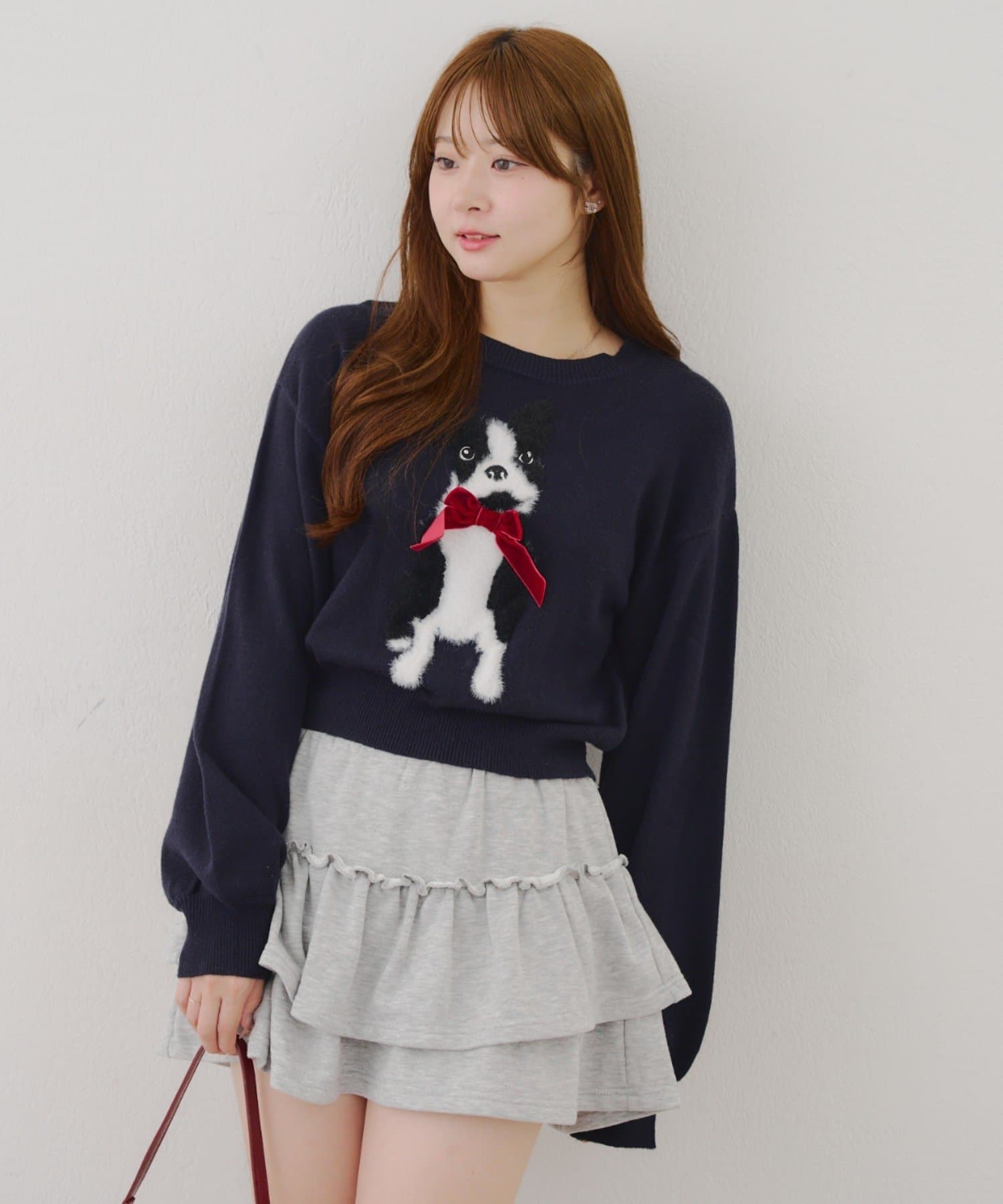 NICE CLAUP / OLIVE des OLIVE OUTLET(ナイスクラップ  / オリーブ デ オリーブ アウトレット) 【RMAF】わんにゃんアソートニット