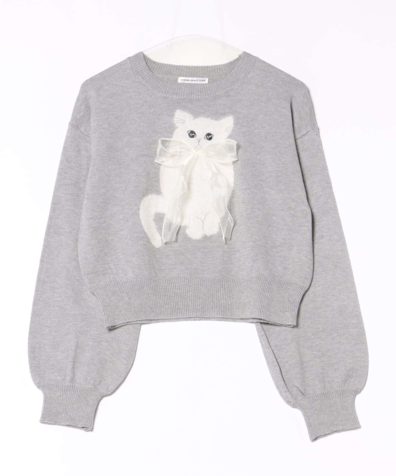 NICE CLAUP / OLIVE des OLIVE OUTLET(ナイスクラップ  / オリーブ デ オリーブ アウトレット) 【RMAF】わんにゃんアソートニット