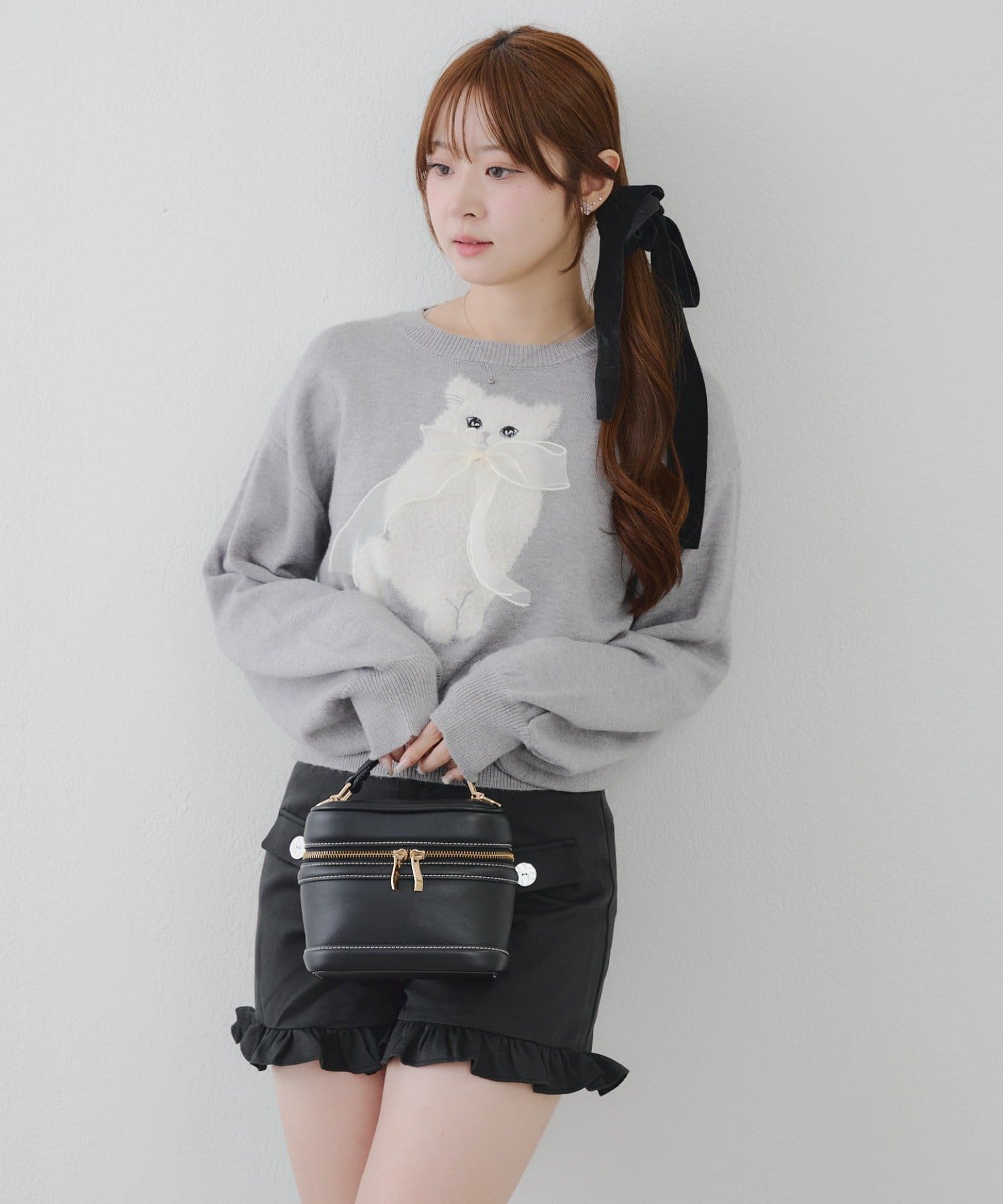 NICE CLAUP / OLIVE des OLIVE OUTLET(ナイスクラップ  / オリーブ デ オリーブ アウトレット) 【RMAF】わんにゃんアソートニット