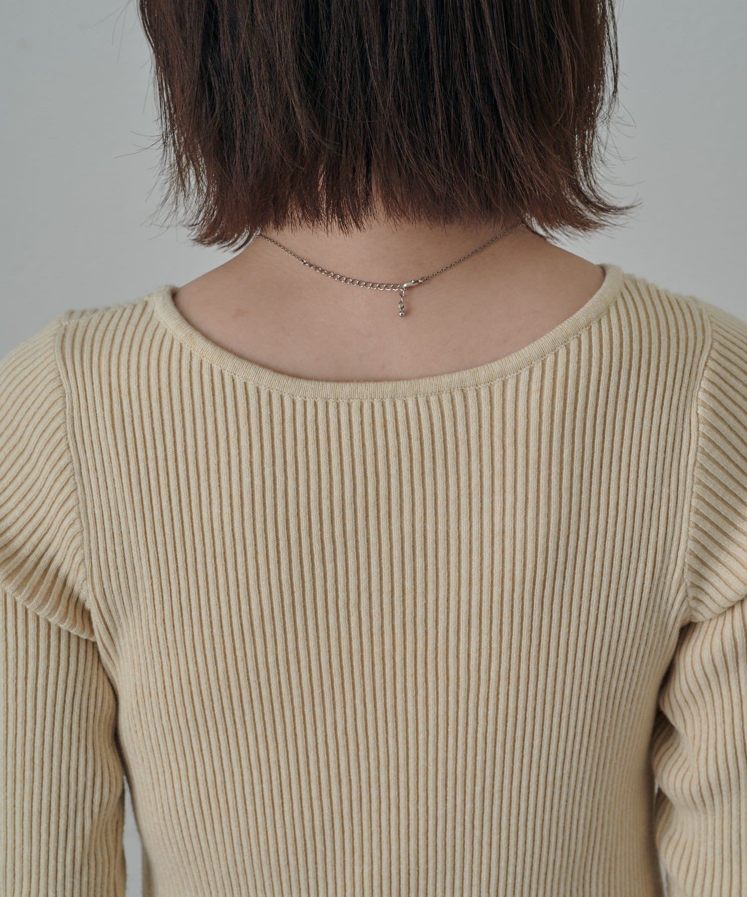 mline(エムライン) [mline]アイカットニットワンピース