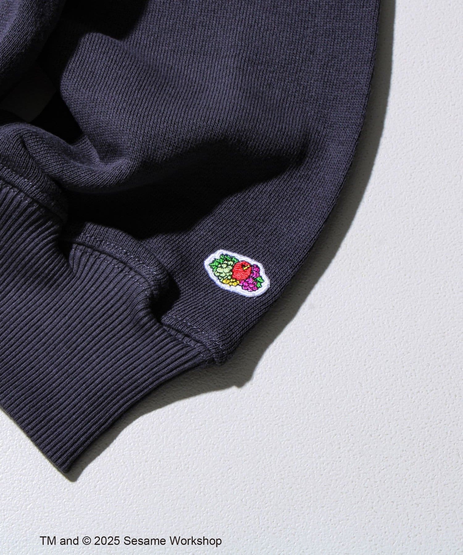 SESAME STREET × FOTL】キャラ集合 甘編み裏毛スウェット