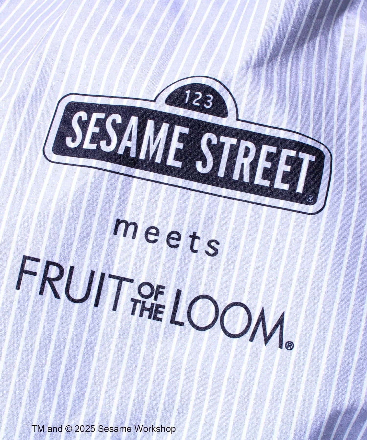 FREDY & GLOSTER(フレディ アンド グロスター) 【SESAME STREET × FRUIT OF THE LOOM】エコバッグ