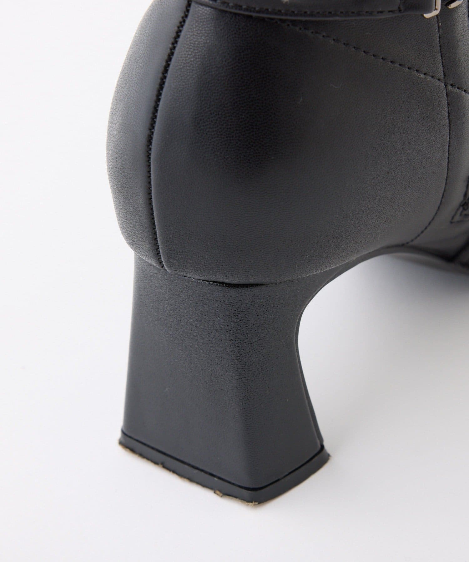 one after another NICE CLAUP(ワンアフターアナザー ナイスクラップ) 【リボン取り外し可能】ポインテッドストレッチブーツ